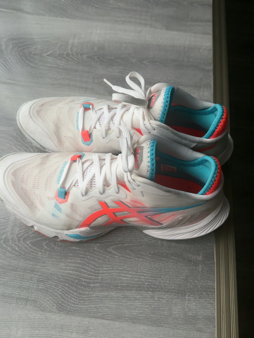 custom review-Asics Metarise Износостойкие Дышащие Низкие Волейбольные Кроссовки Мужские Белые Синие Красные