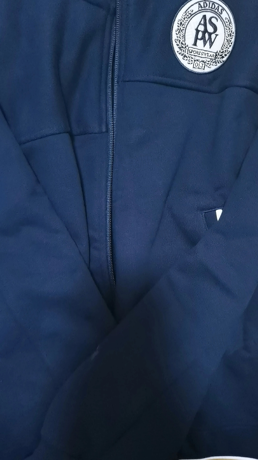 custom review-Adidas VERBIAGE Куртки и Пальто Женские Синие