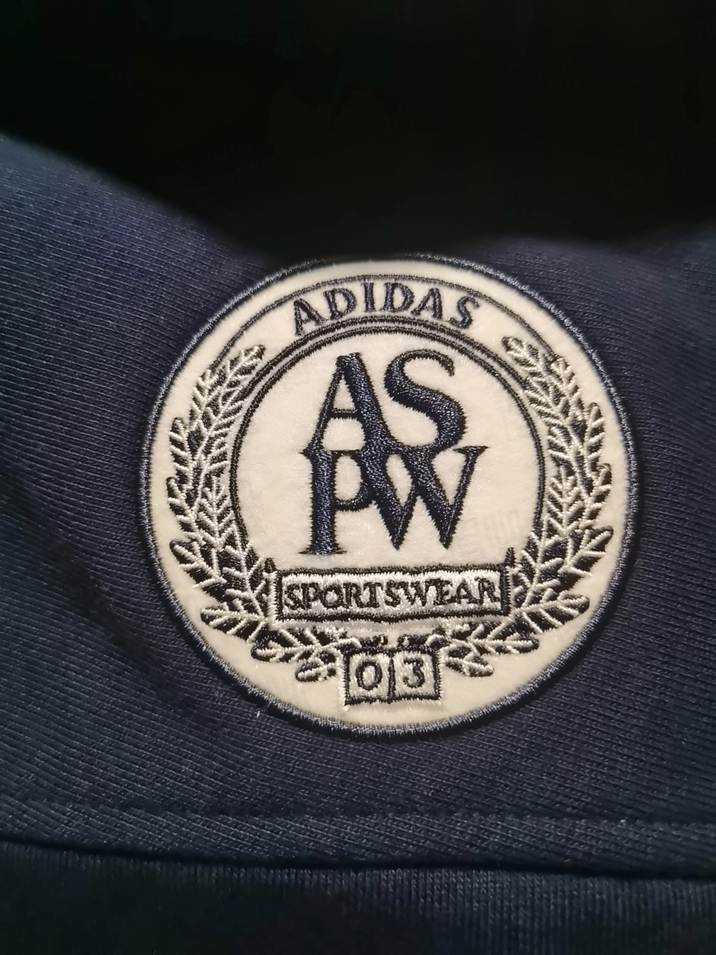 custom review-Adidas VERBIAGE Куртки и Пальто Женские Синие