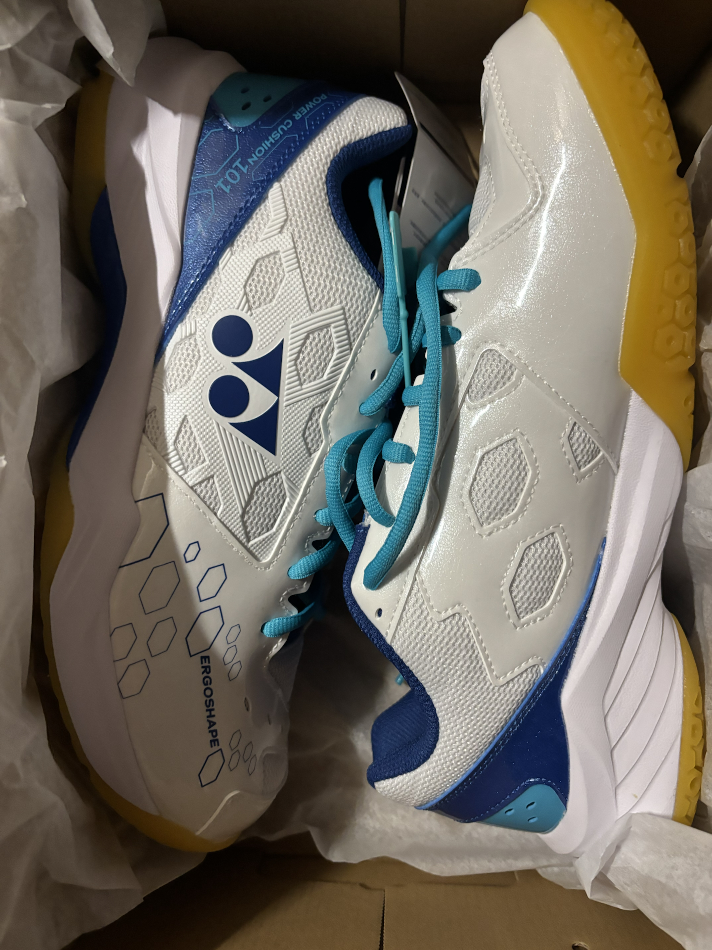 custom review-YONEX Амортизирующая стелька текстиль синтетическая кожа противо-завихрение низкий топ обувь для бадминтона унисекс