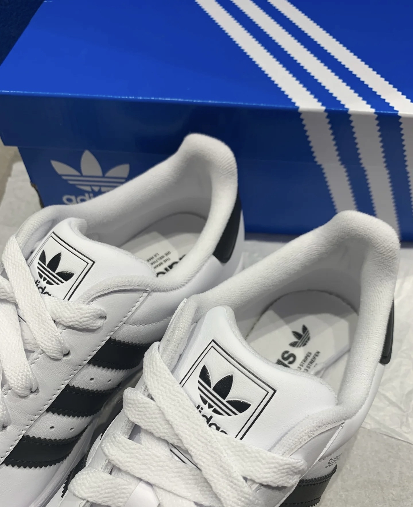 custom review-Adidas Originals Superstar 2 Устойчивые к истиранию низкие скейтборд-кроссовки унисекс белые
