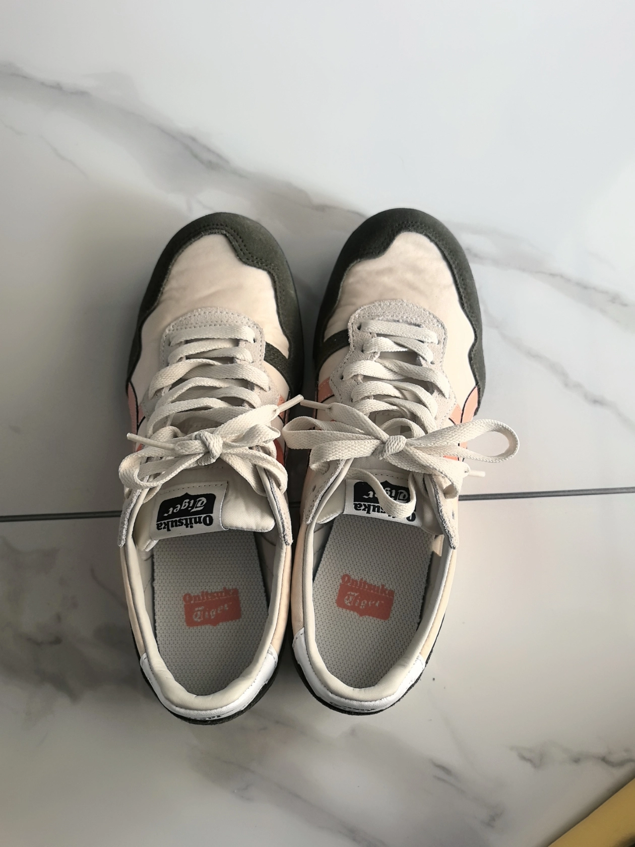 custom review-Onitsuka Tiger Serrano Амортизация Противоскользящая Устойчивая к истиранию Дышащая Низкий Верх Повседневная Обувь