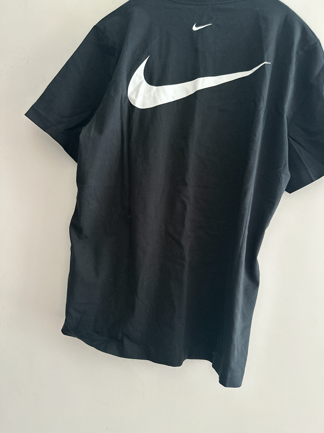 custom review-Nike Мужские черные футболки