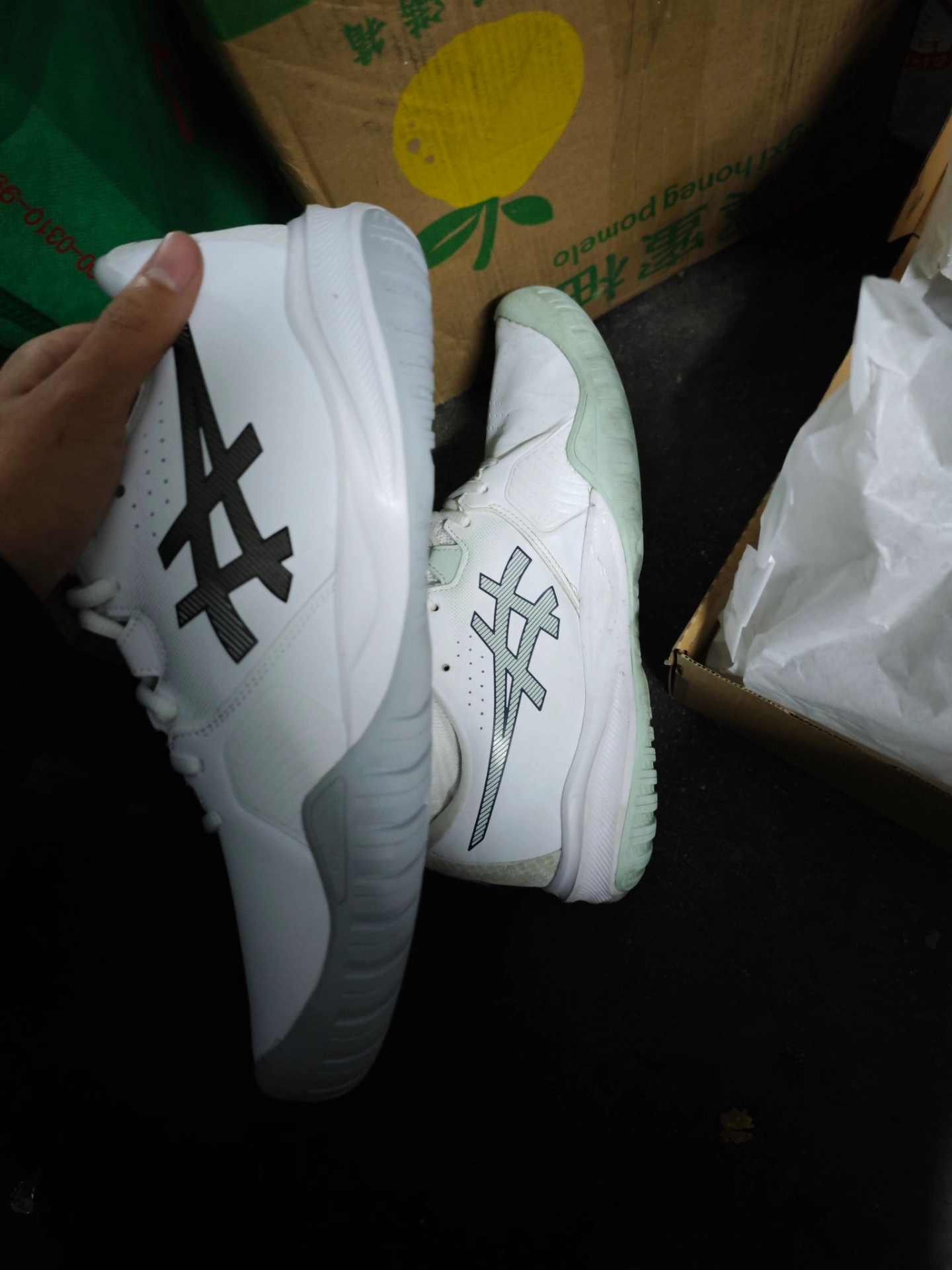 custom review-Asics Gel Challenger 15 Устойчивые к истиранию Низкие Кроссовки для тенниса Мужские Белые