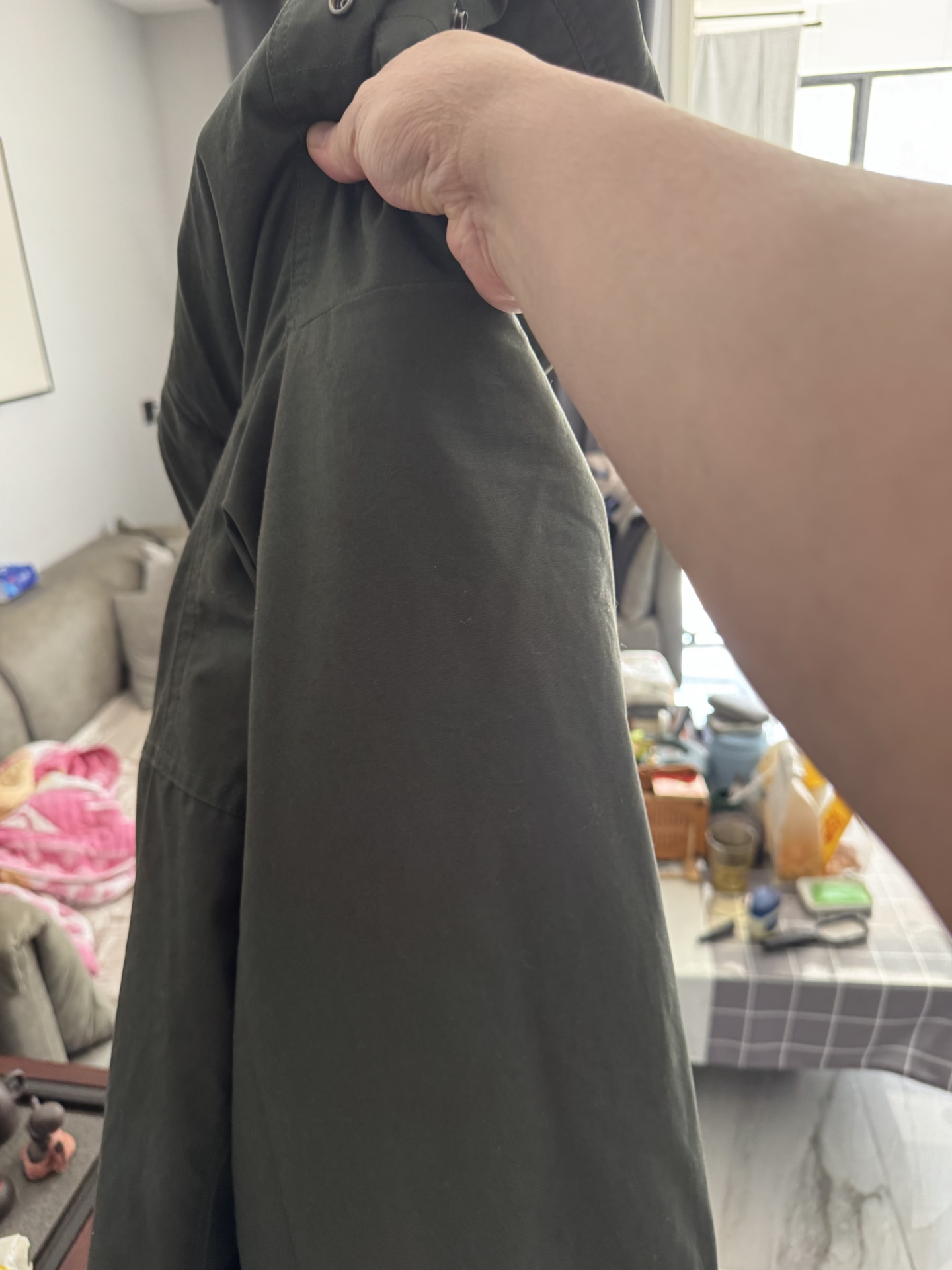 custom review-UNIQLO X EG Co Бренд FW23 Куртка Унисекс Оливковый