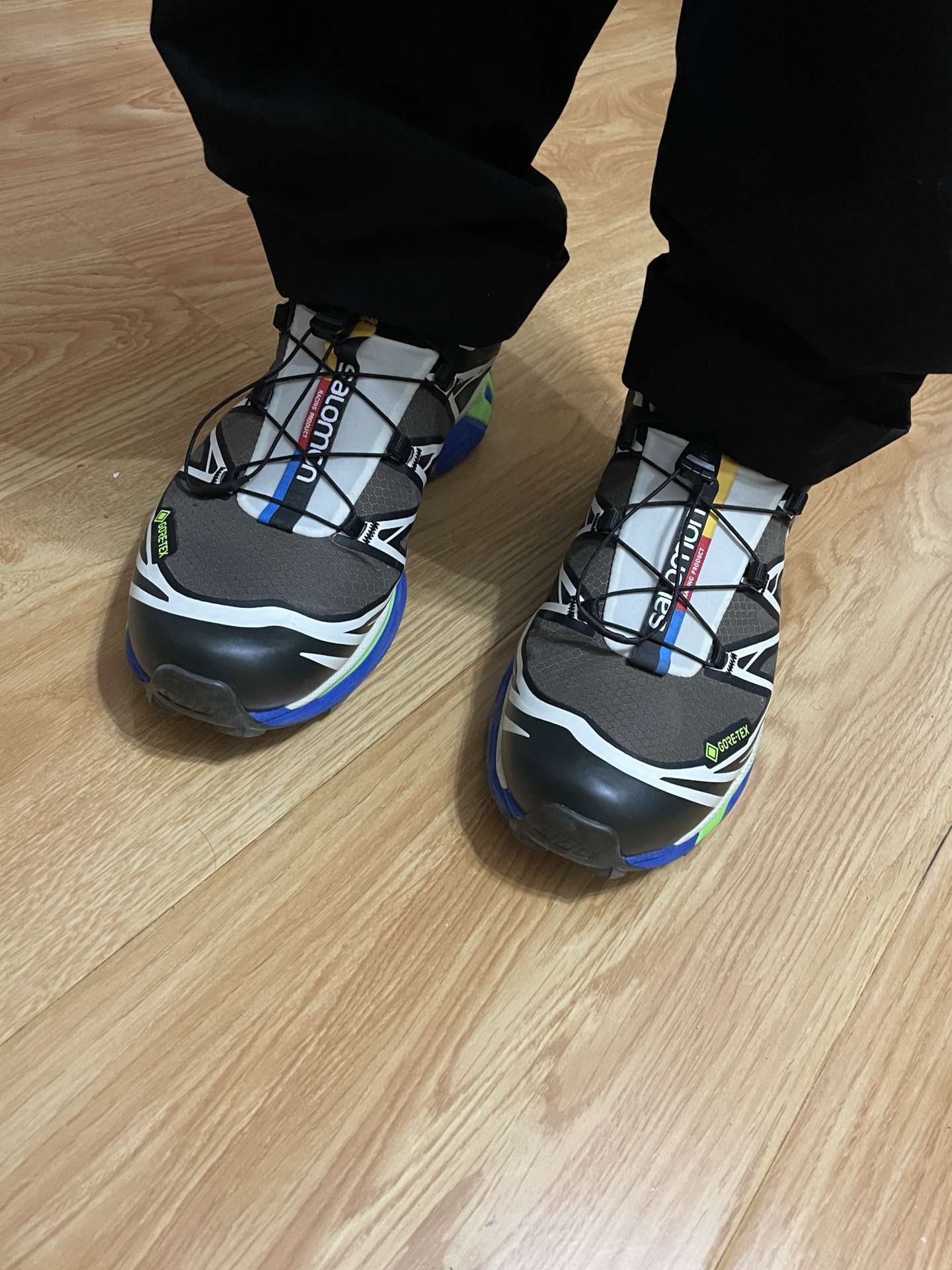 custom review-SSENSE x SALOMON XT 6 GTX Slip-Resistant и Breathable Низкий Топ Уличная Обувь Мужская Коричневый Черный Зеленый