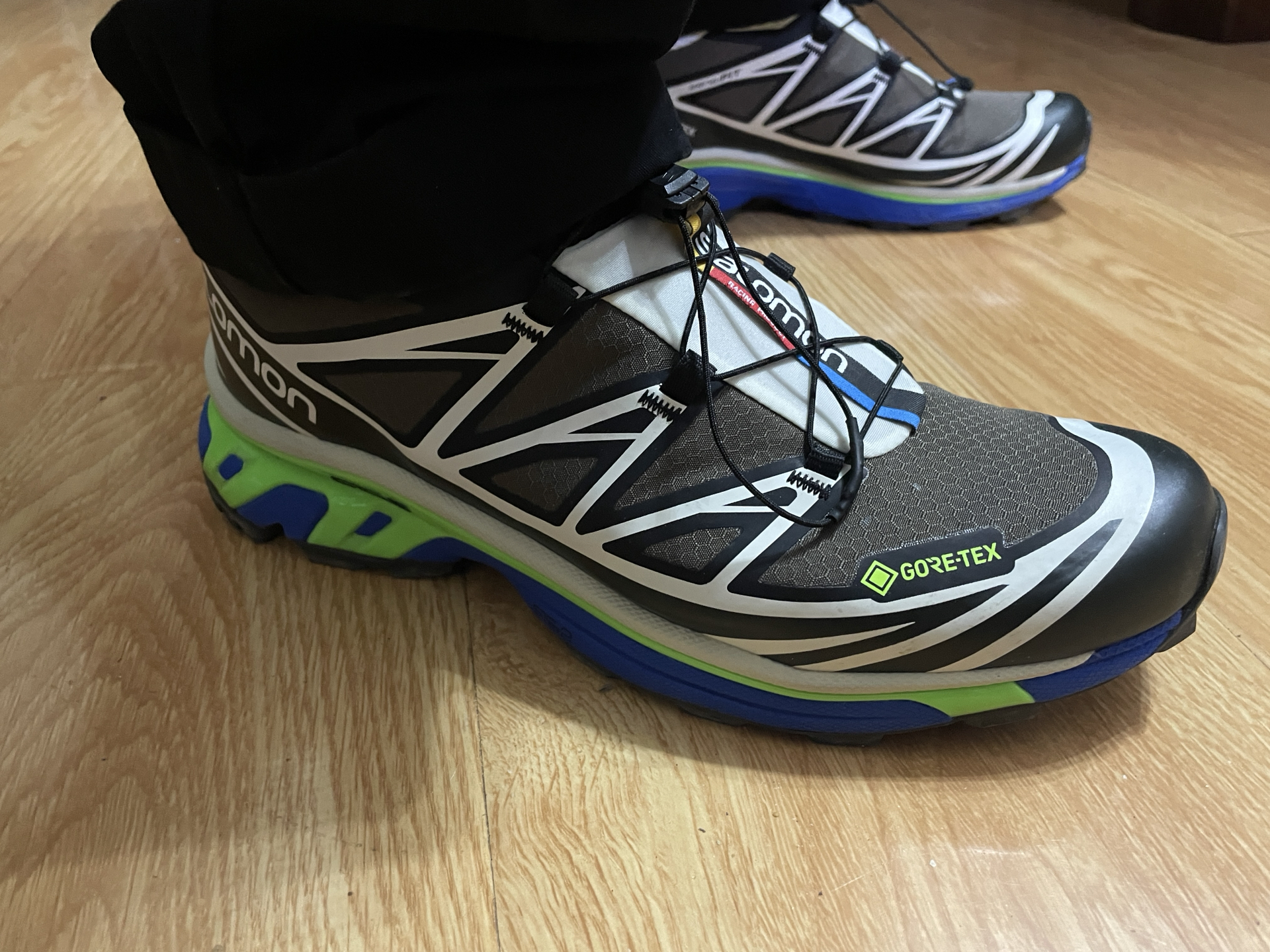 custom review-SSENSE x SALOMON XT 6 GTX Slip-Resistant и Breathable Низкий Топ Уличная Обувь Мужская Коричневый Черный Зеленый