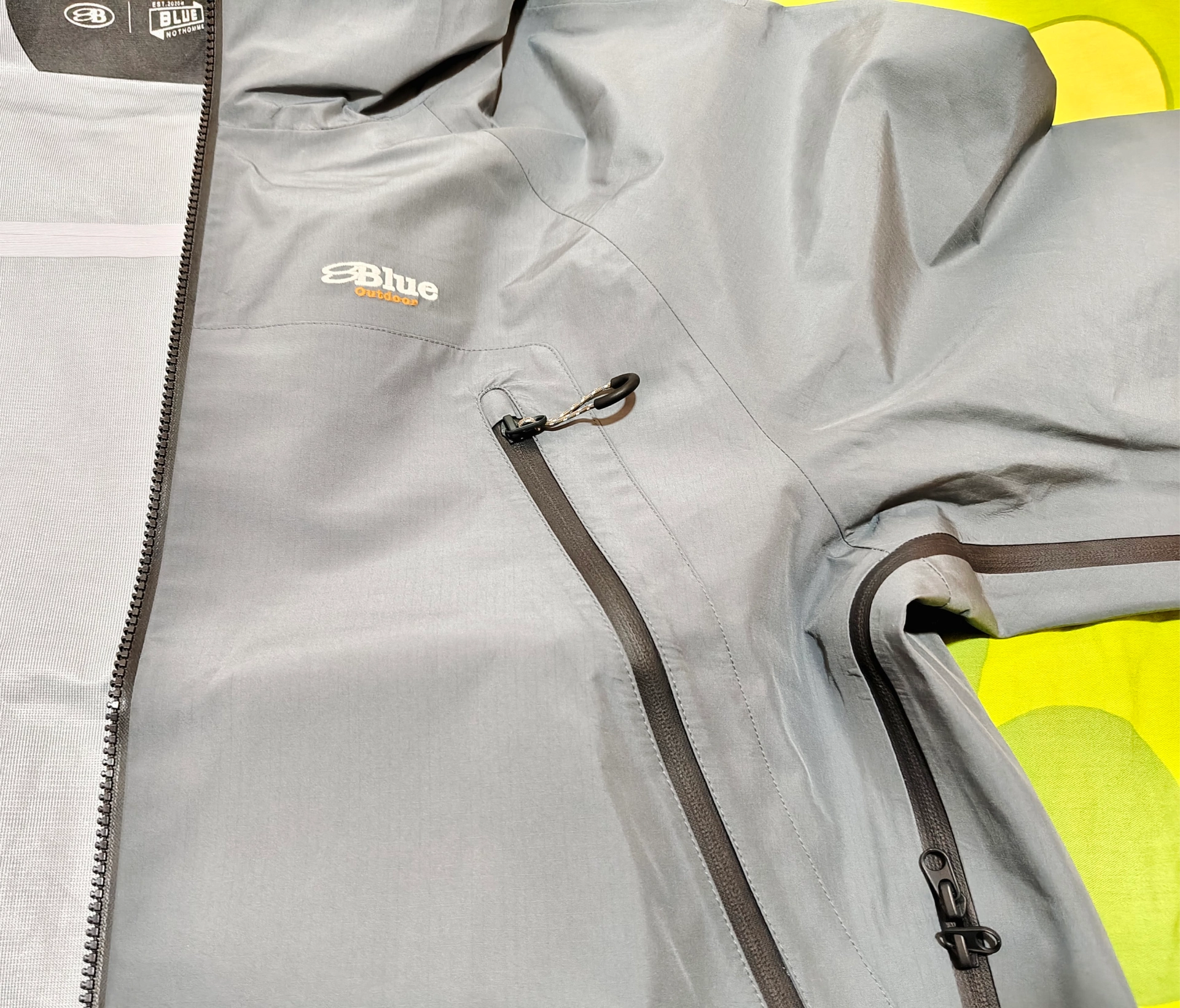 custom review-NOTHOMME BLUE Ветровка Унисекс