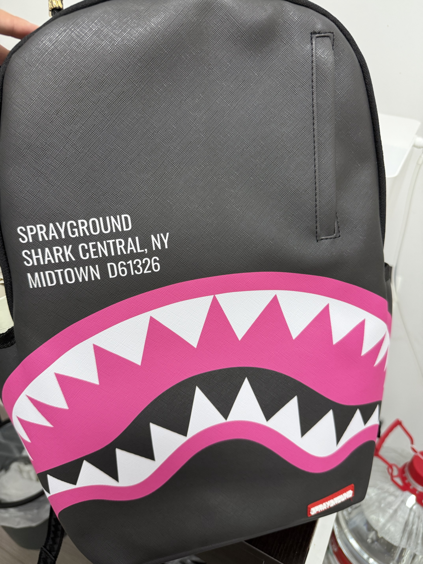 custom review-SPRAYGROUND ПВХ Рюкзак Стандартный (Standard) Унисекс Черный