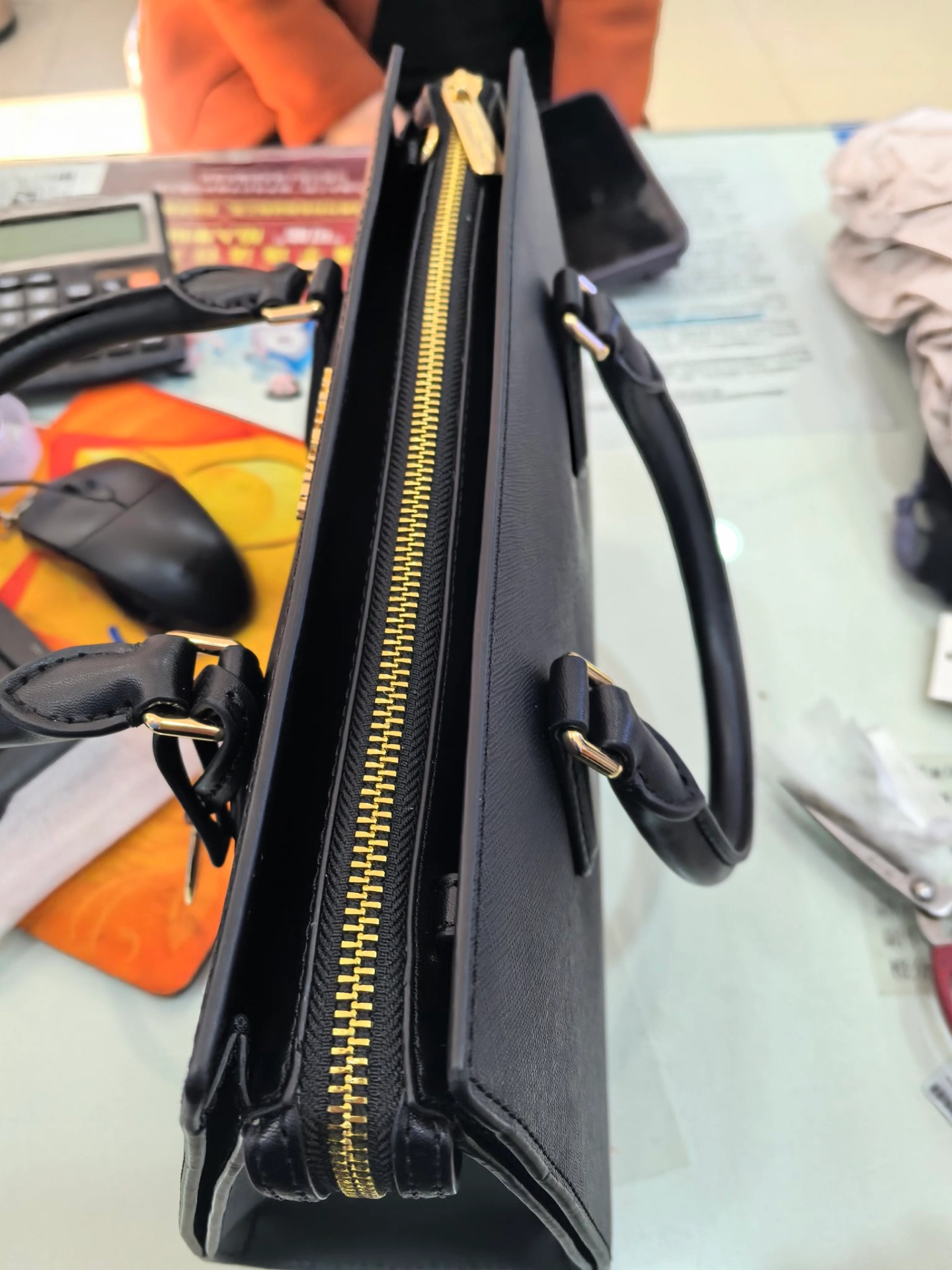 custom review-MICHAEL KORS Сумка из искусственной кожи сумка для покупок сумка через плечо сумка среднего размера женская черная