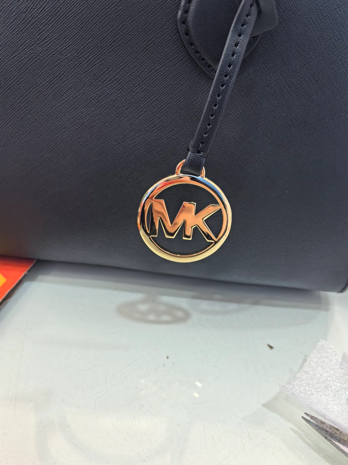 custom review-MICHAEL KORS Сумка из искусственной кожи сумка для покупок сумка через плечо сумка среднего размера женская черная