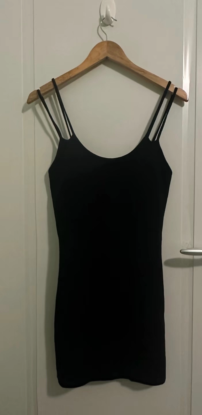 custom review-Skims Оникс Черные Женские Слиплатья