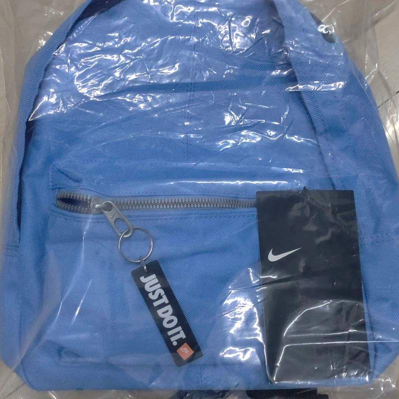 custom review-Nike Полиэстер Рюкзак Стандартный (Standard) Женский Синий