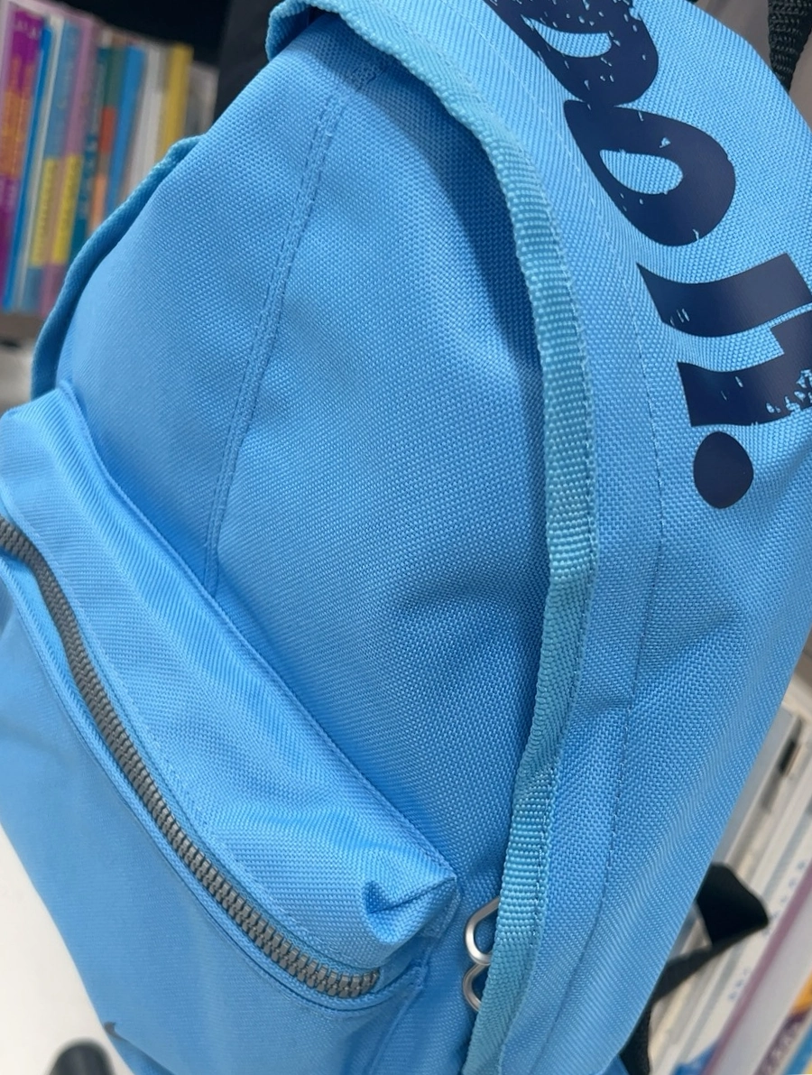 custom review-Nike Полиэстер Рюкзак Стандартный (Standard) Женский Синий