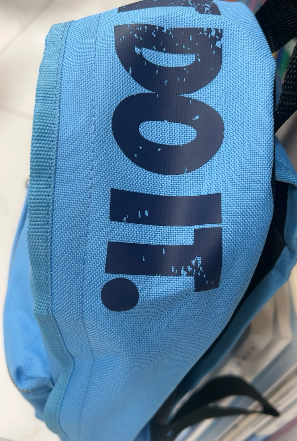 custom review-Nike Полиэстер Рюкзак Стандартный (Standard) Женский Синий