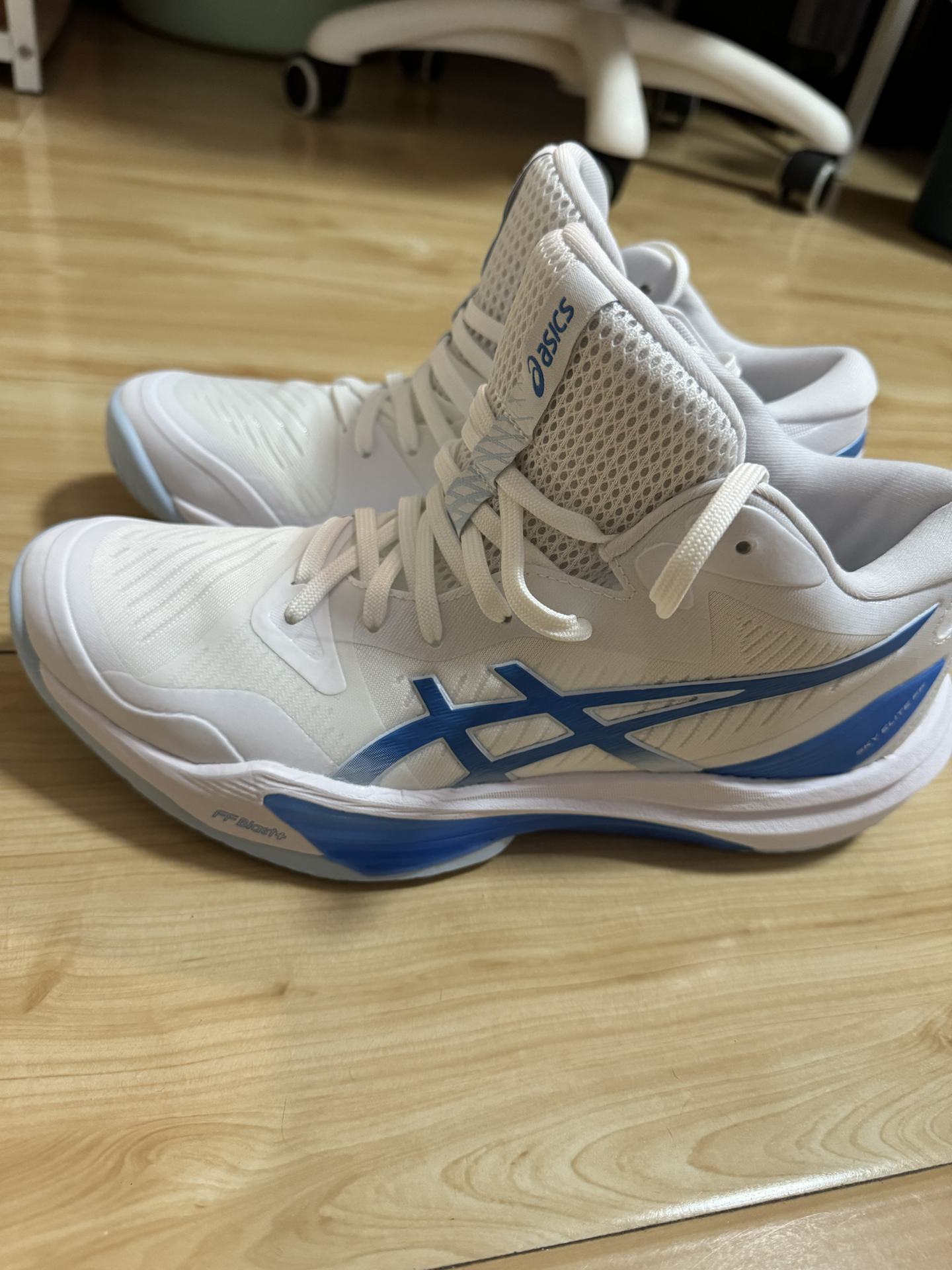 custom review-ASICS SKY ELITE FF MT 3 Удобные Износостойкие Низкие Кроссовки для тренировок Женские Синие Белые