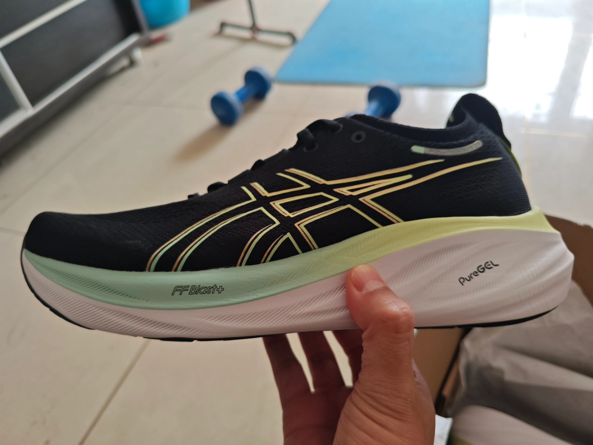custom review-Asics Гель Nimbus 26 Устойчивый к истиранию Дышащий Низкий Топ Резиновый Бег на длинные дистанции Тренировки
