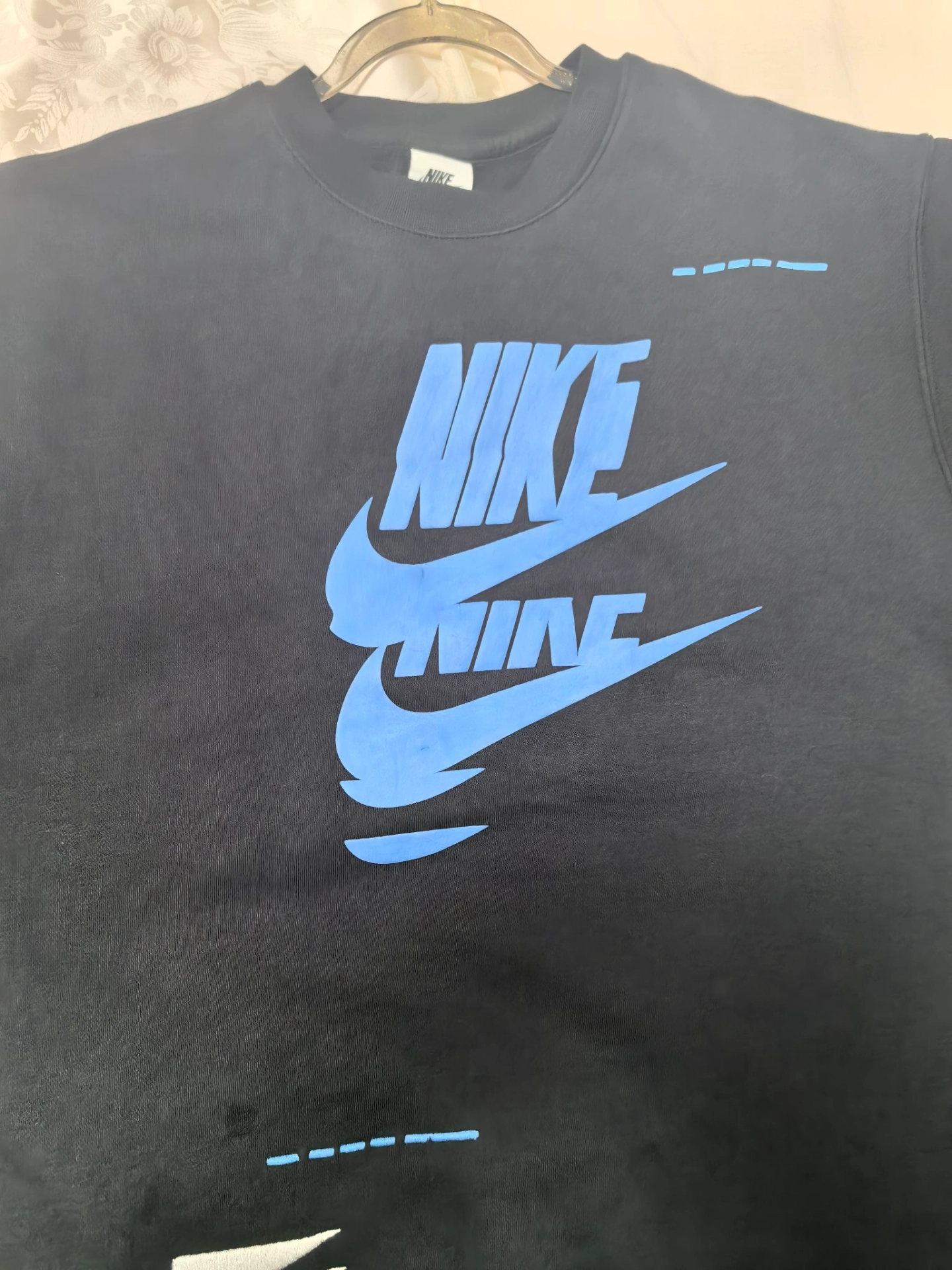 custom review-Nike Sportswear Essentials Черный Мужской Свитшот