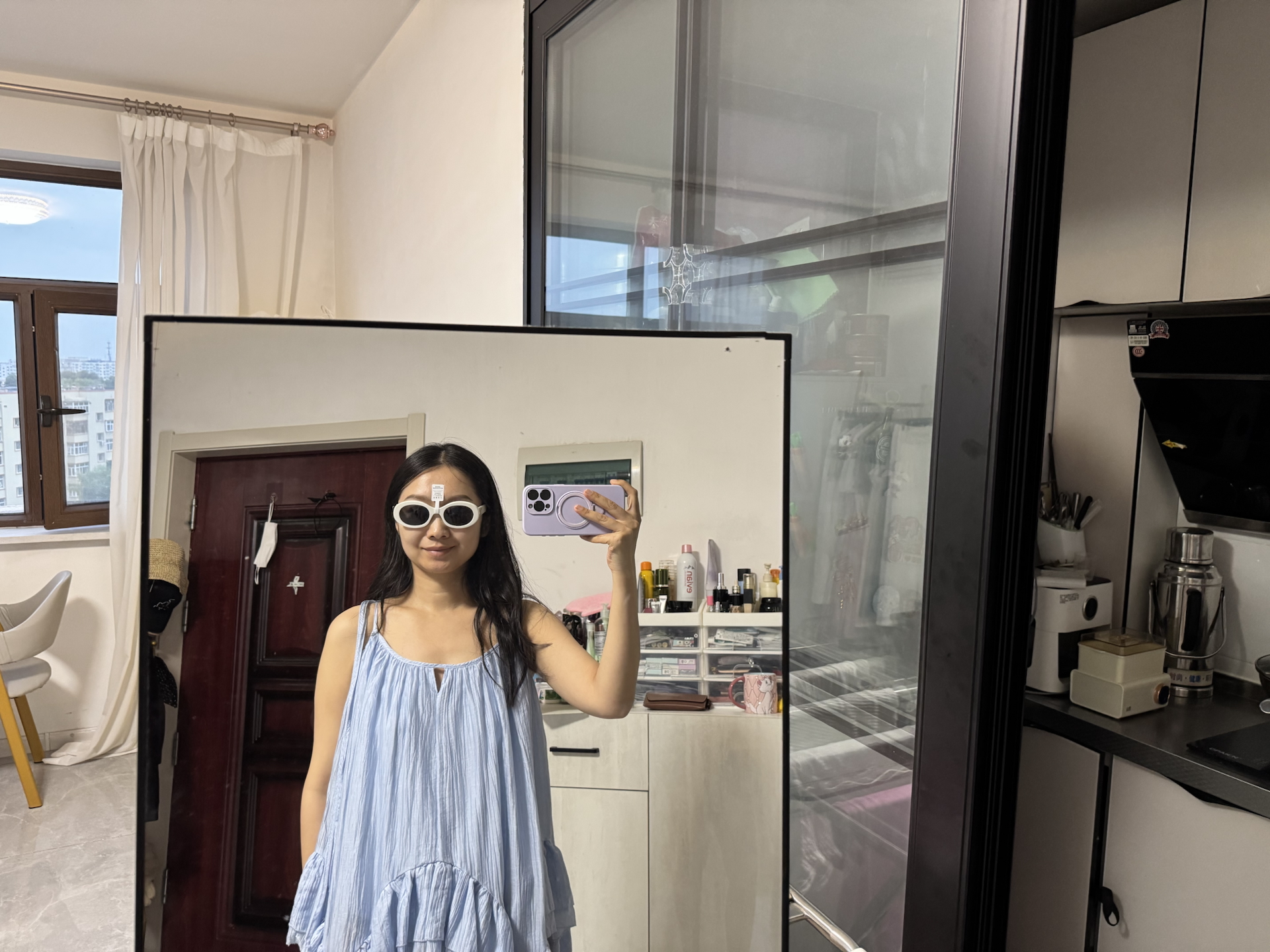 custom review-Celine Бабочка Солнцезащитные очки Женские Белые