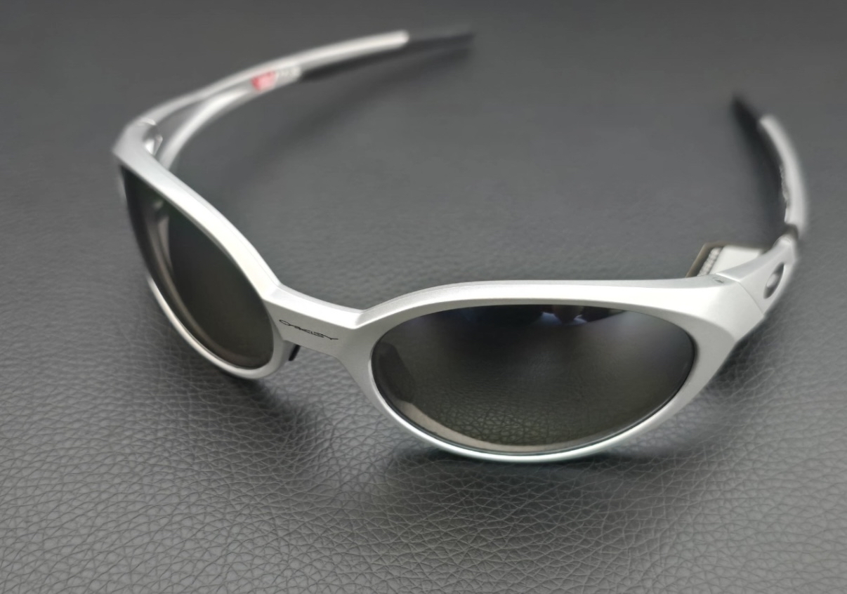 custom review-Oakley OVAL SUNGLASSES Мужские Серебряные