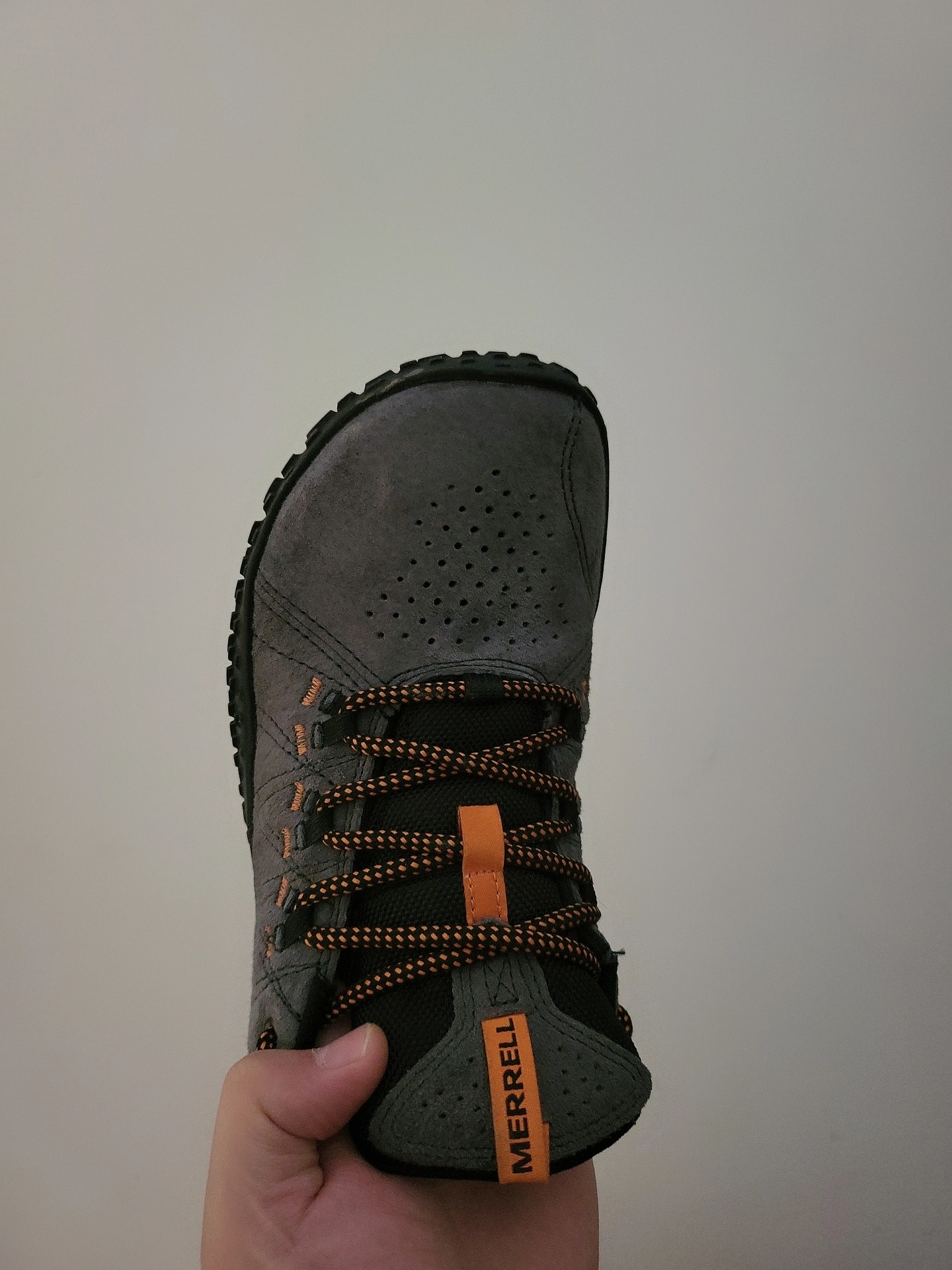 custom review-MERRELL Wrapt Текстиль Свинская кожа Противоскользящий Устойчивый к истиранию Дышащий Низкий верх Повседневная обувь