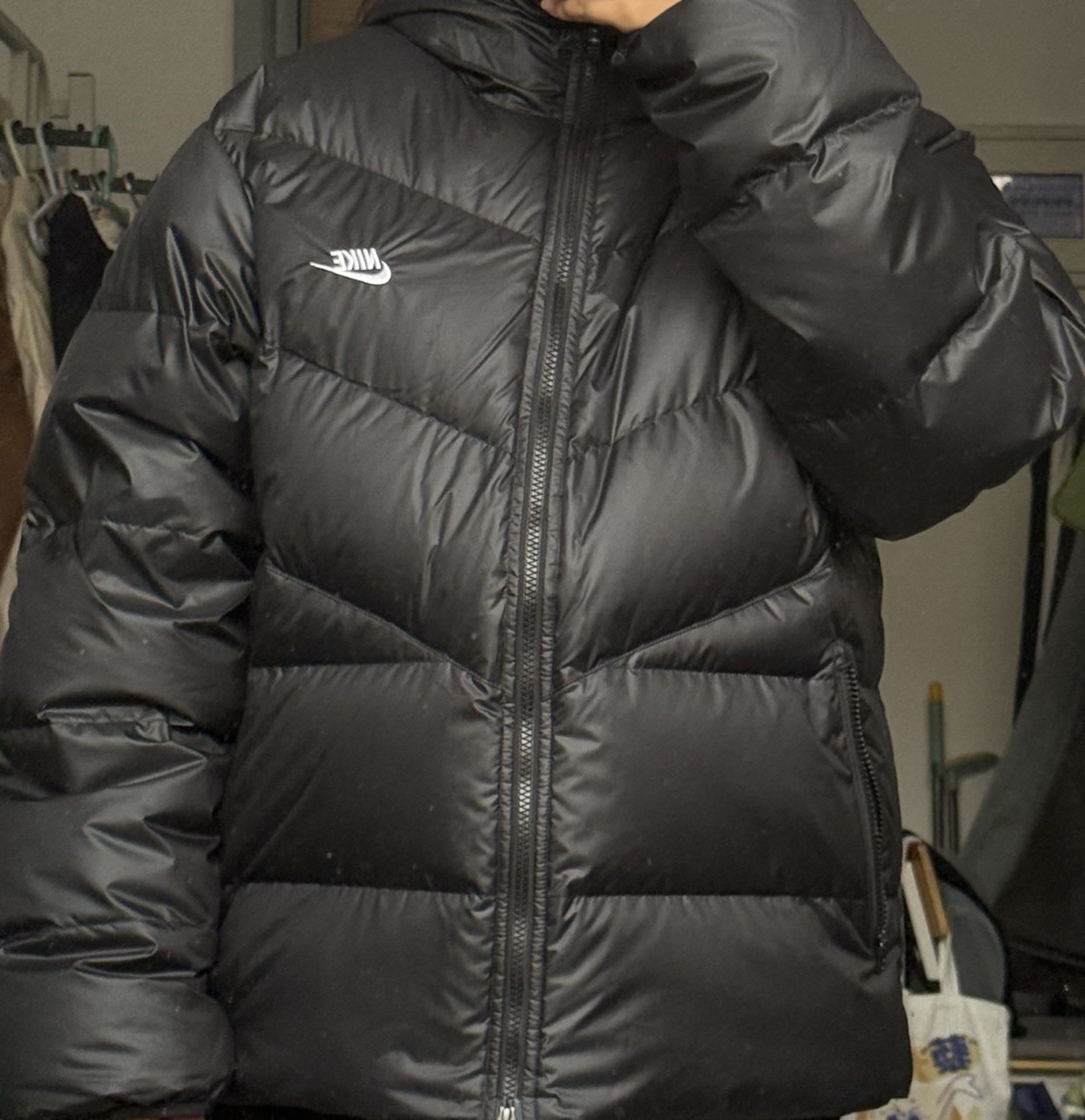 custom review-nike Пуховики и зимние пальто Мужской