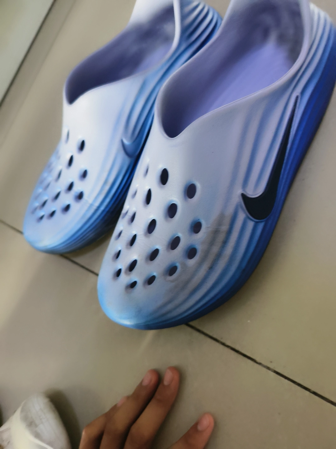 custom review-Nike ReactX Rejuven8 Сабо Мужской Синий