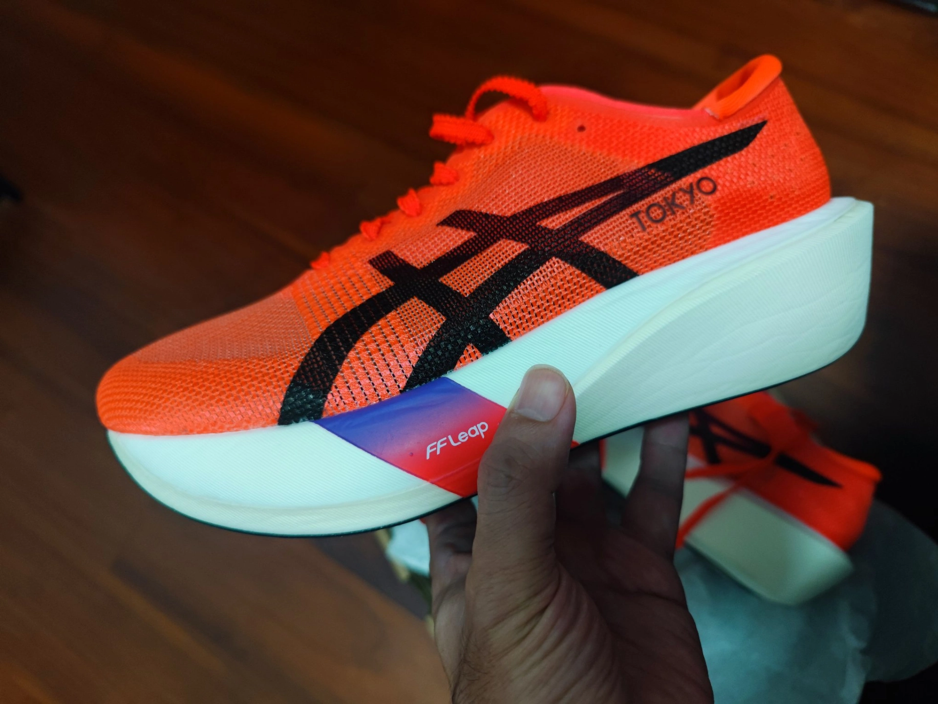 custom review-Asics Metaspeed Edge Устойчивые к истиранию Низкие Повседневные Беговые Кроссовки Унисекс Красный Черный