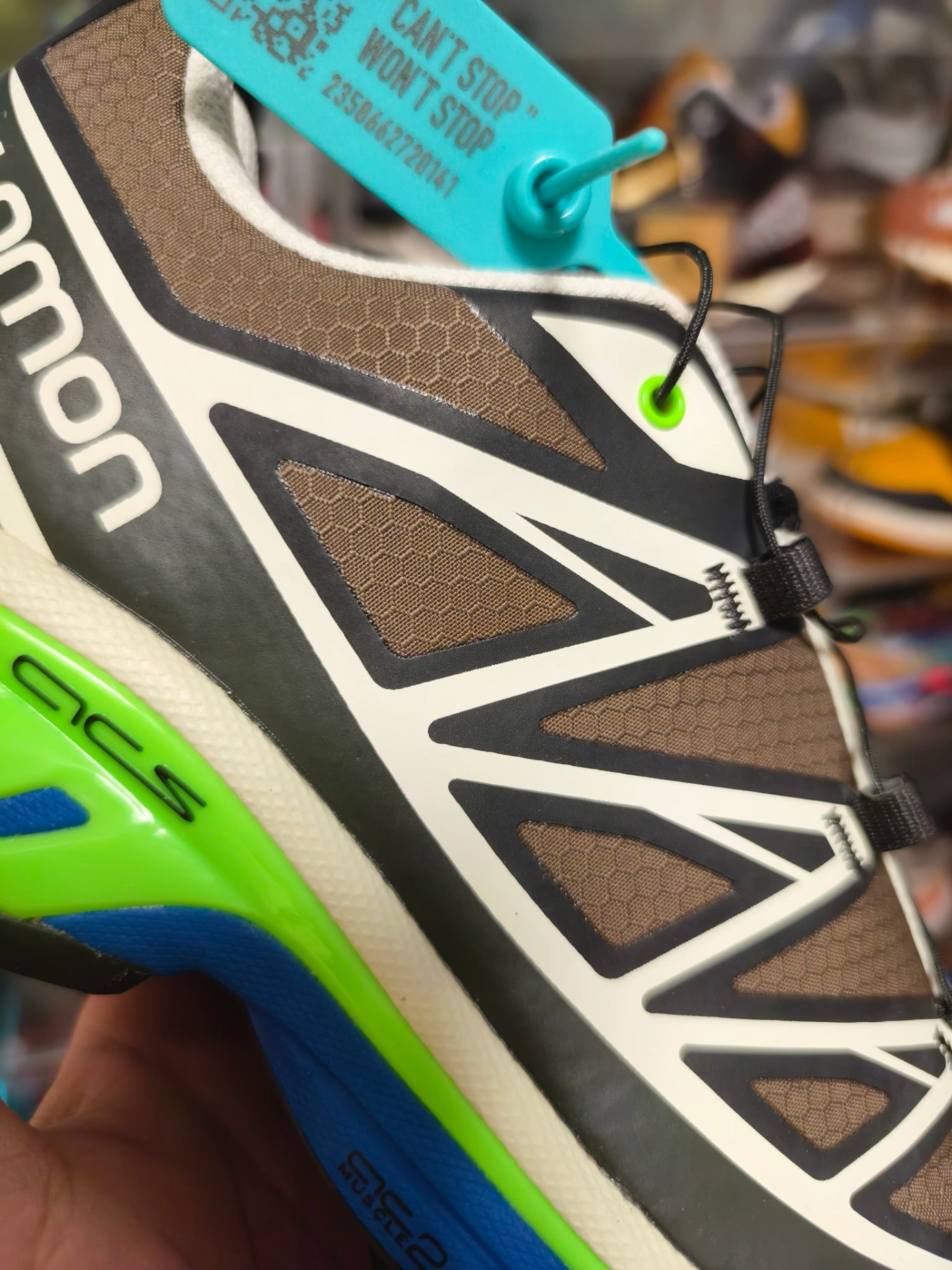 custom review-SSENSE x SALOMON XT 6 GTX Slip-Resistant и Breathable Низкий Топ Уличная Обувь Мужская Коричневый Черный Зеленый