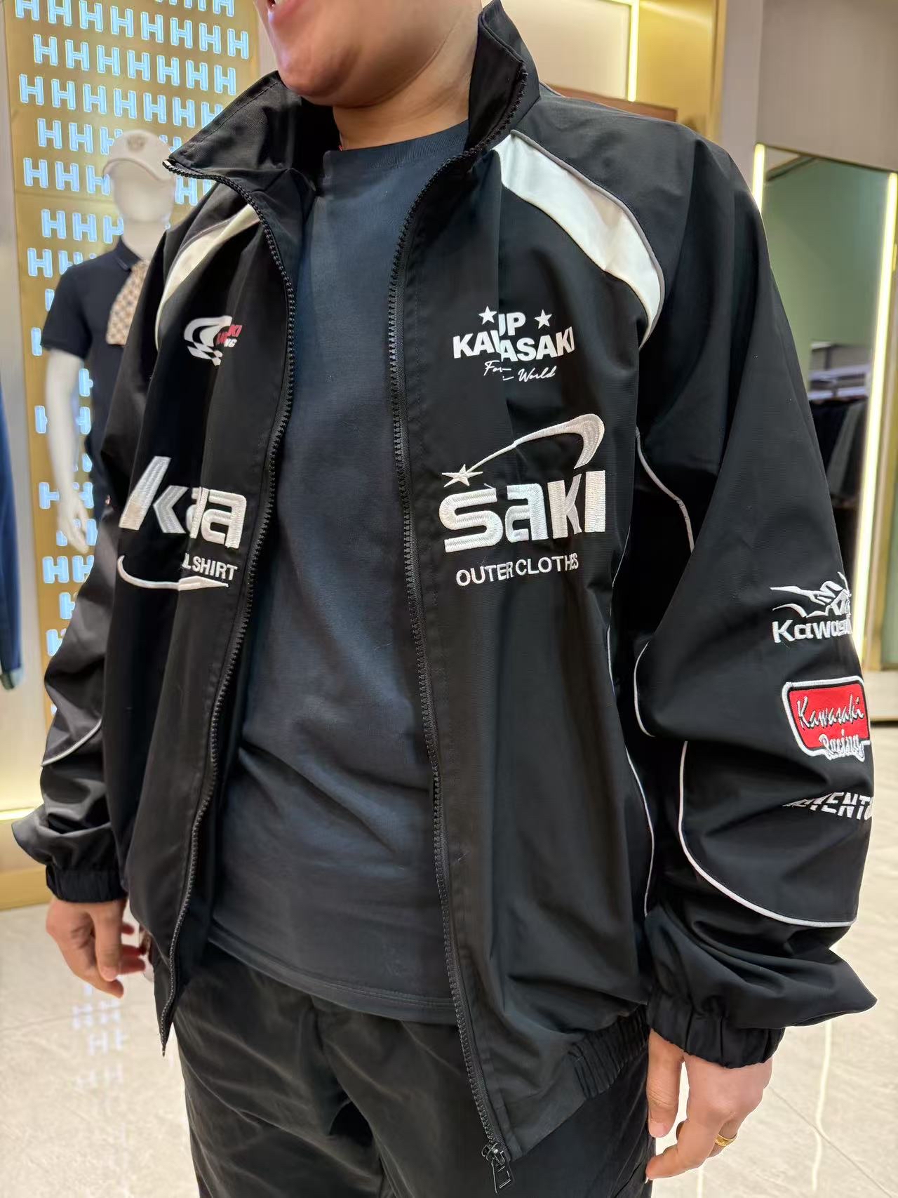 custom review-Куртки и пальто Kawasaki унисекс