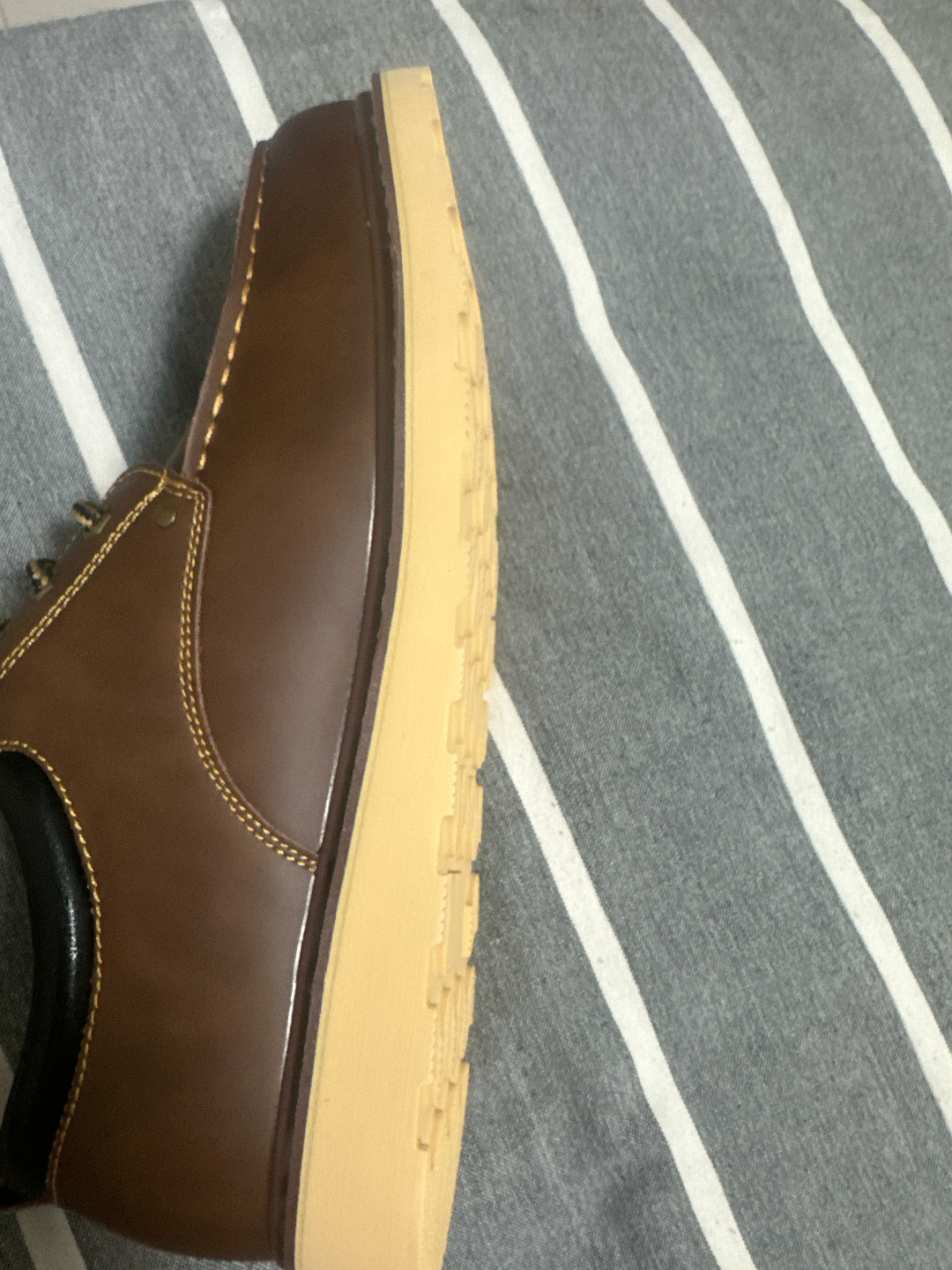 custom review-MADEN WORKWEAR Collection Спилок коровьей кожи ботинки Мартин мужские коричневые осенние