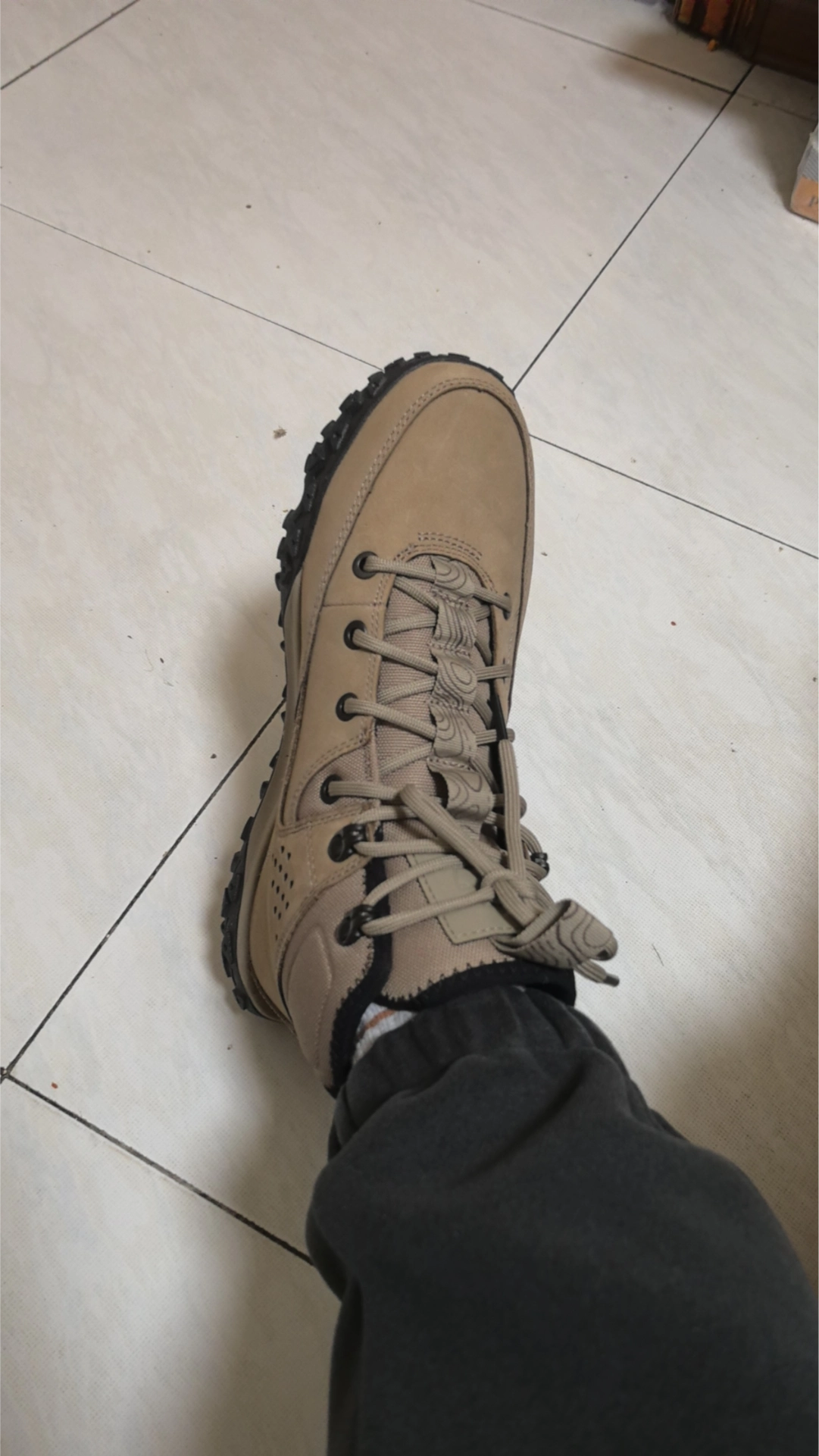 custom review-Timberland Greenstride Motion противоскользящая и устойчивая к истиранию высокая уличная обувь для мужчин бежевого цвета