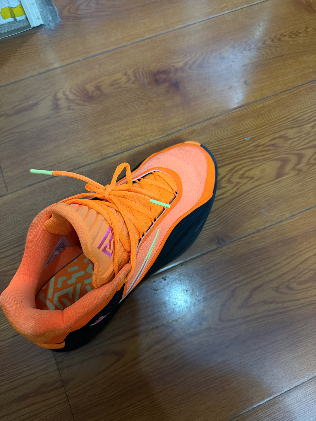 custom review-Nike Giannis Freak 7 Баскетбольные кроссовки Мужские Оранжевые Черные