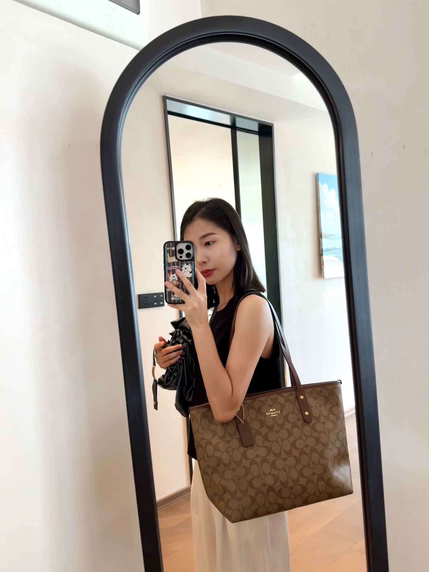 custom review-COACH City Zip Tote Сумка из искусственной кожи сумка через плечо большая женская хаки