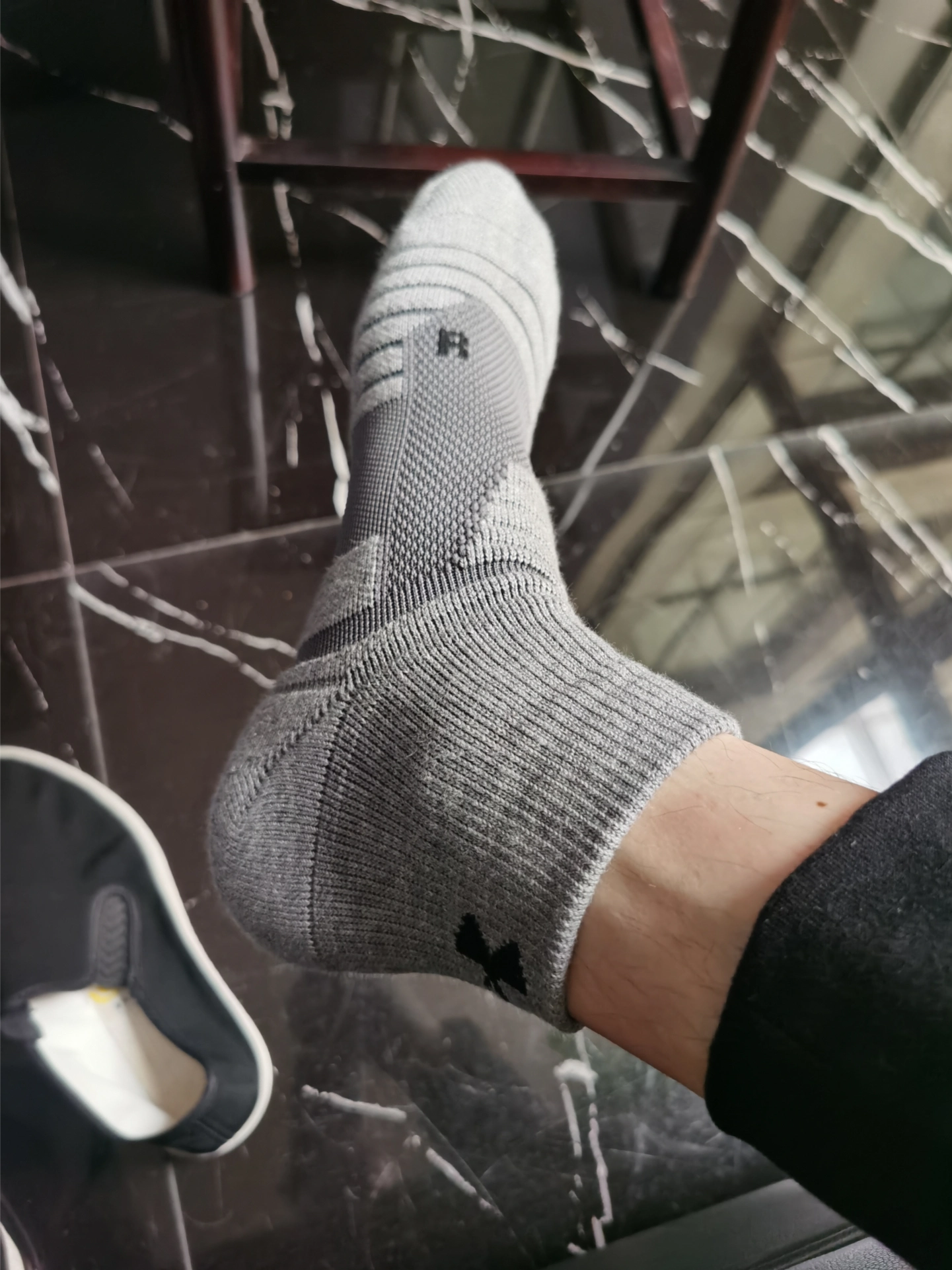 custom review-Носки из хлопка средней длины для унисекса бренд Under Armour упаковка из 3 пар