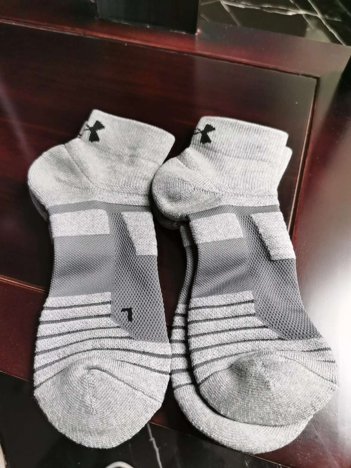 custom review-Носки из хлопка средней длины для унисекса бренд Under Armour упаковка из 3 пар