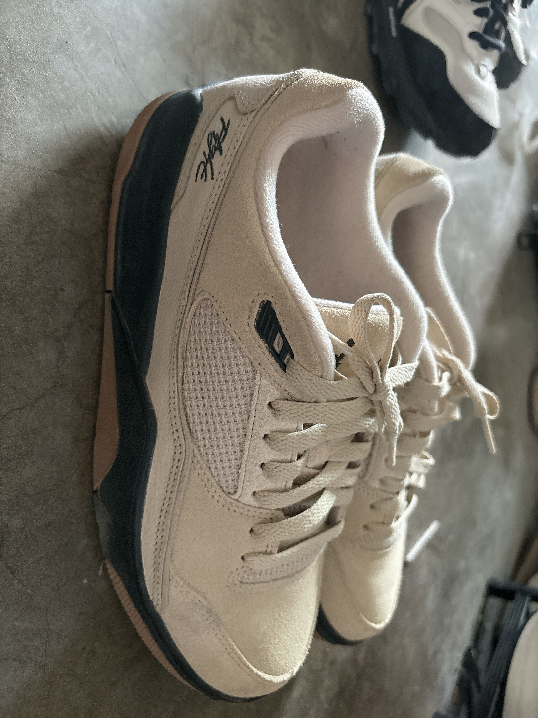 custom review-Jordan Flight Корт Нижняя юбка Устойчивая к истиранию Низкий Топ Винтажные баскетбольные кроссовки Унисекс Коричневый