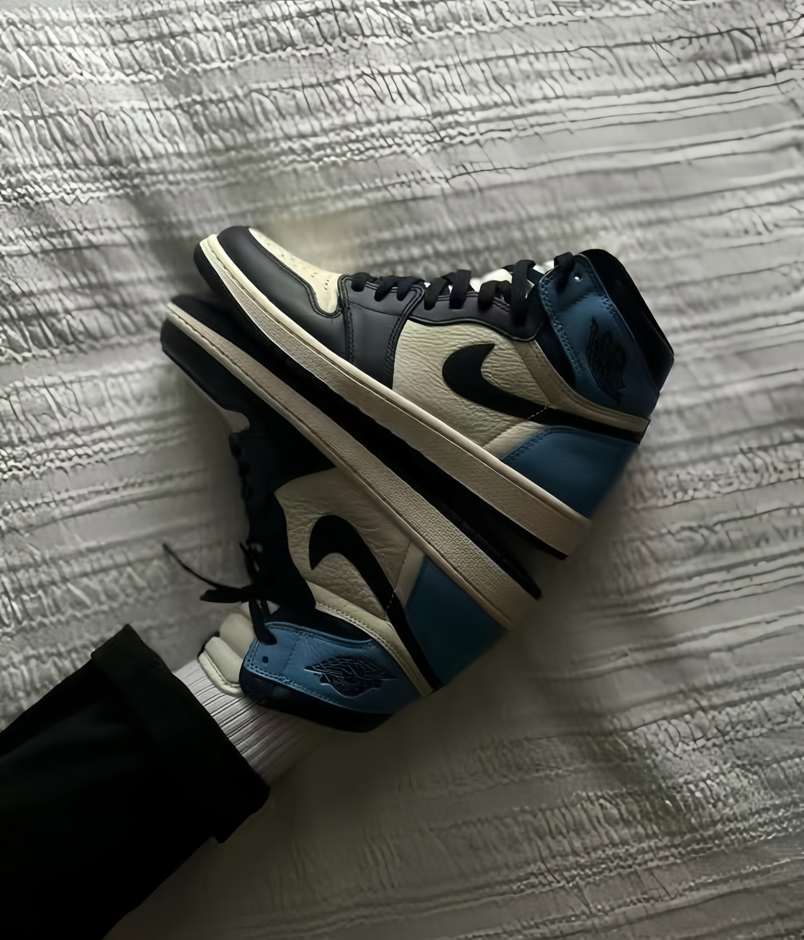 aj1 黑曜石