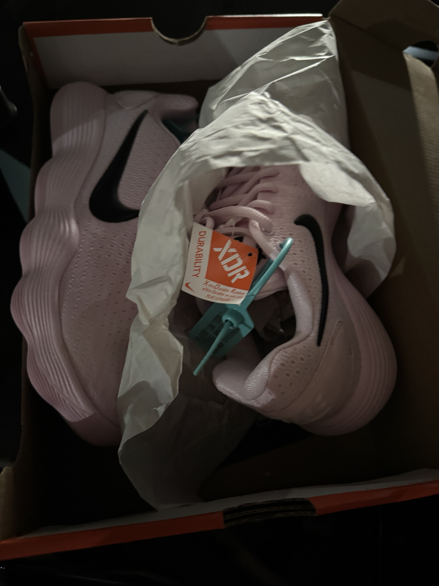 custom review-Nike Hyperdunk 2017 Low Топ Баскетбольные кроссовки Мужской Розовый