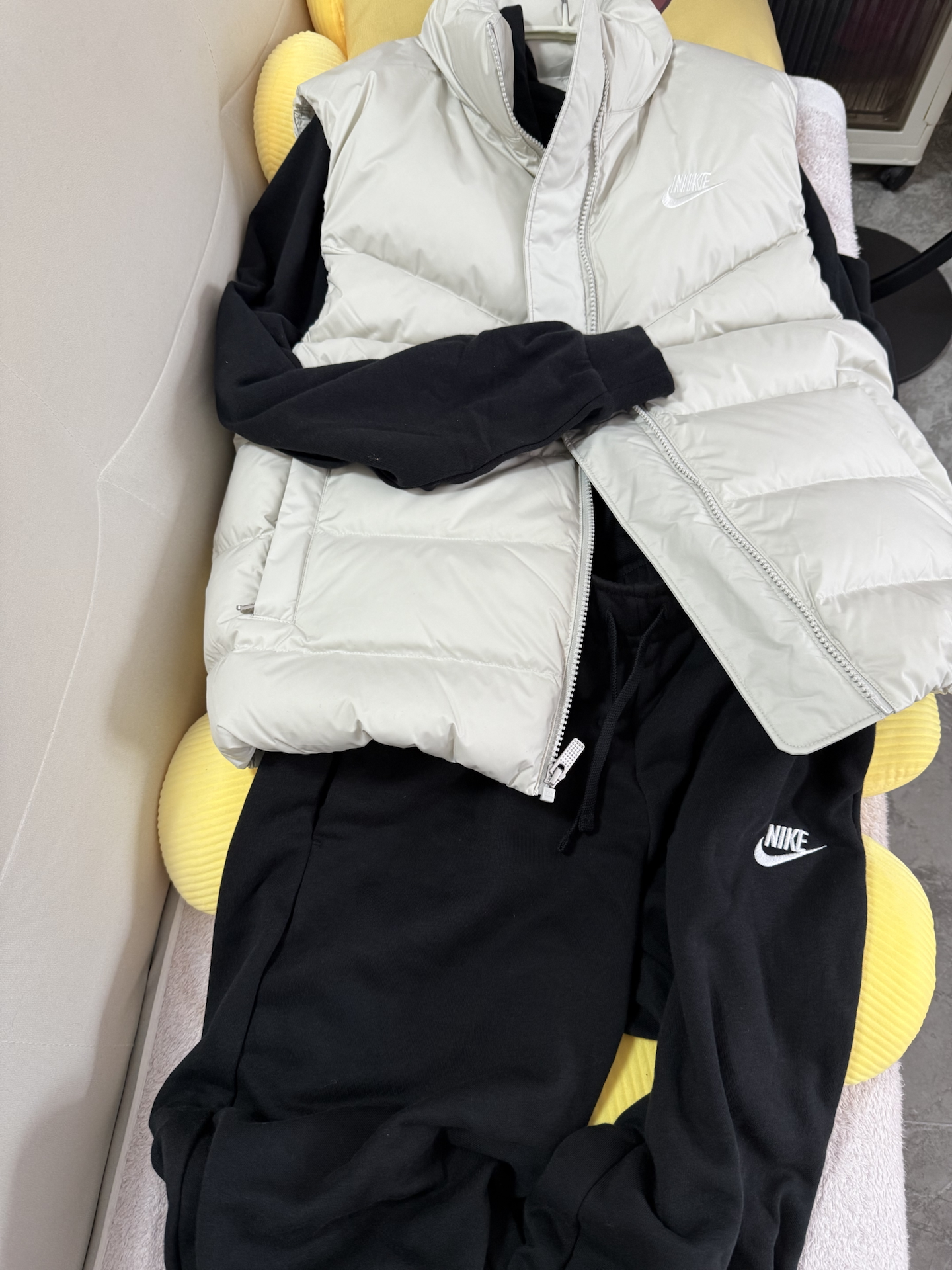 custom review-nike Sportswear CHILL Terry Толстовка Женская Черная