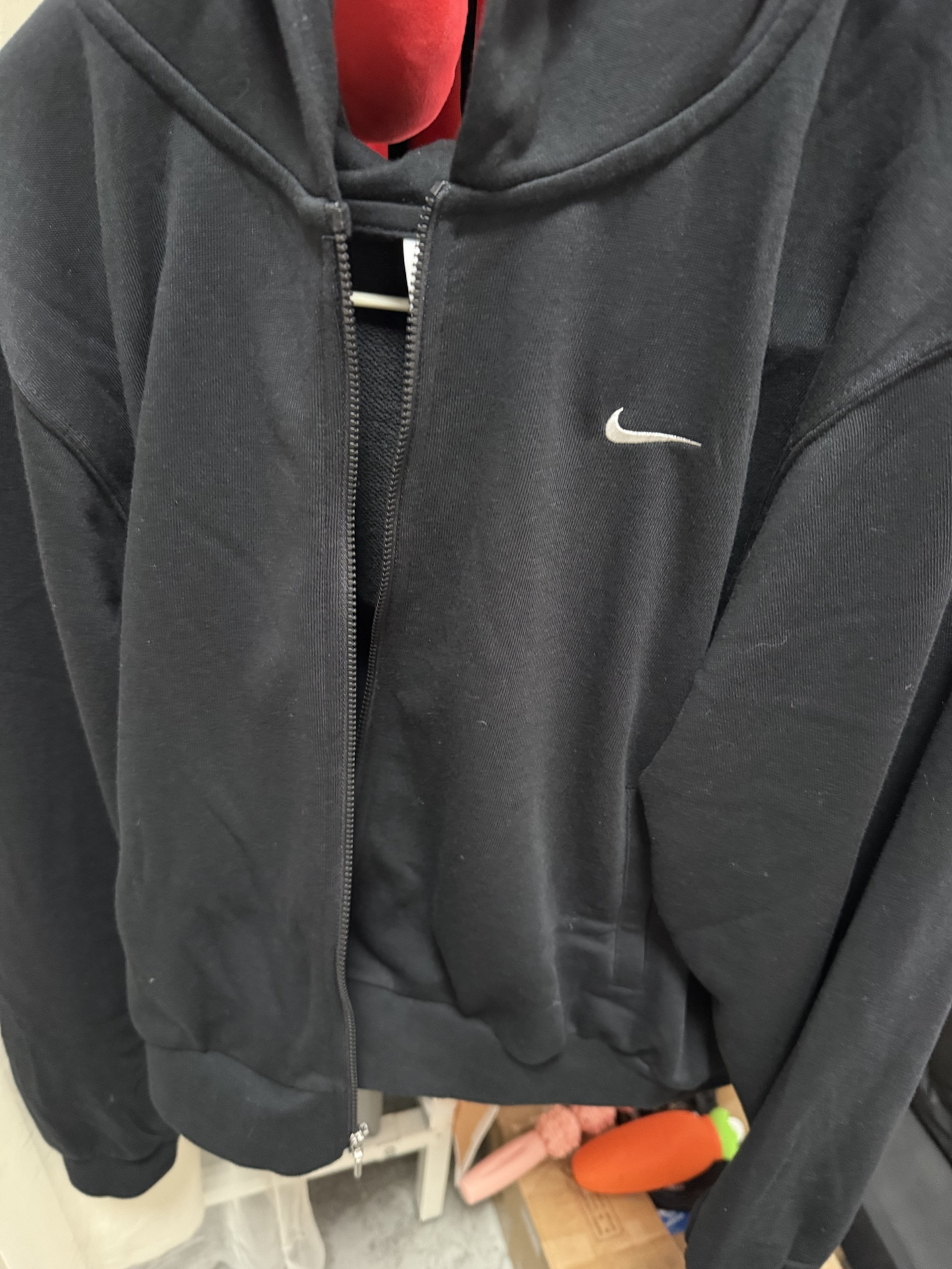 custom review-nike Sportswear CHILL Terry Толстовка Женская Черная