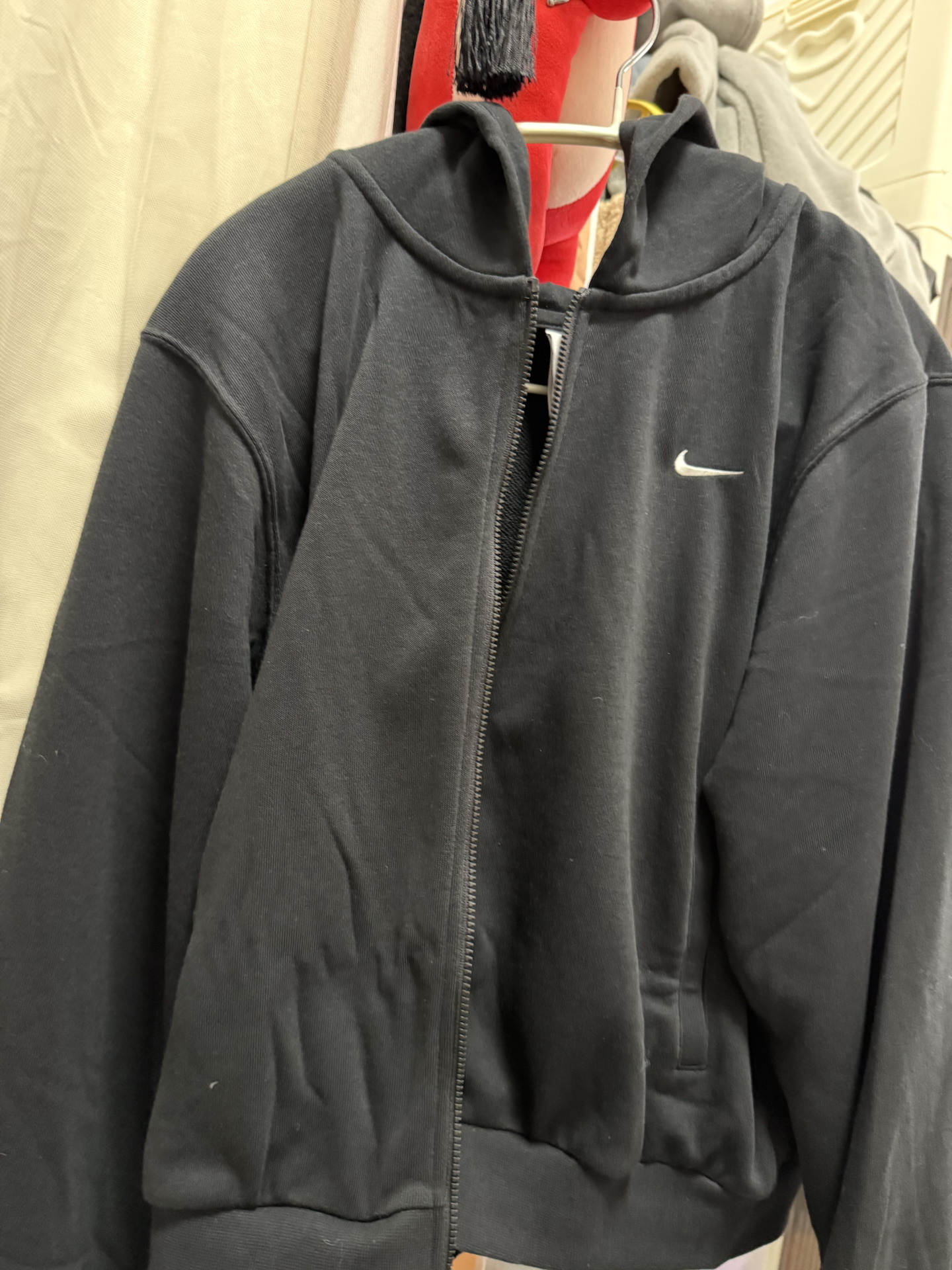 custom review-nike Sportswear CHILL Terry Толстовка Женская Черная