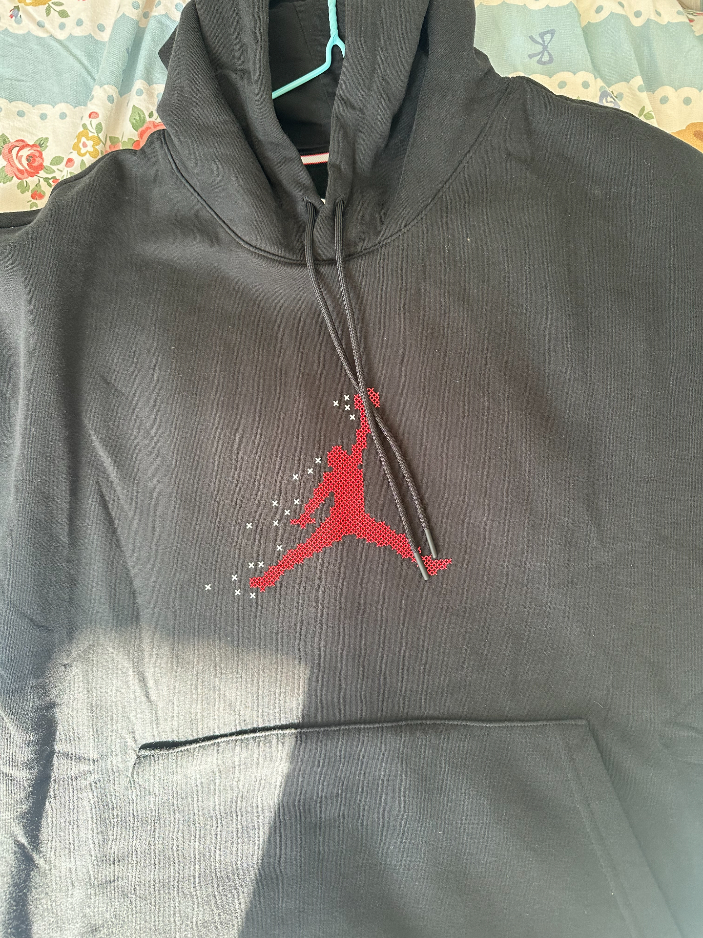 custom review-Джордан Черный Мужской Свитшот