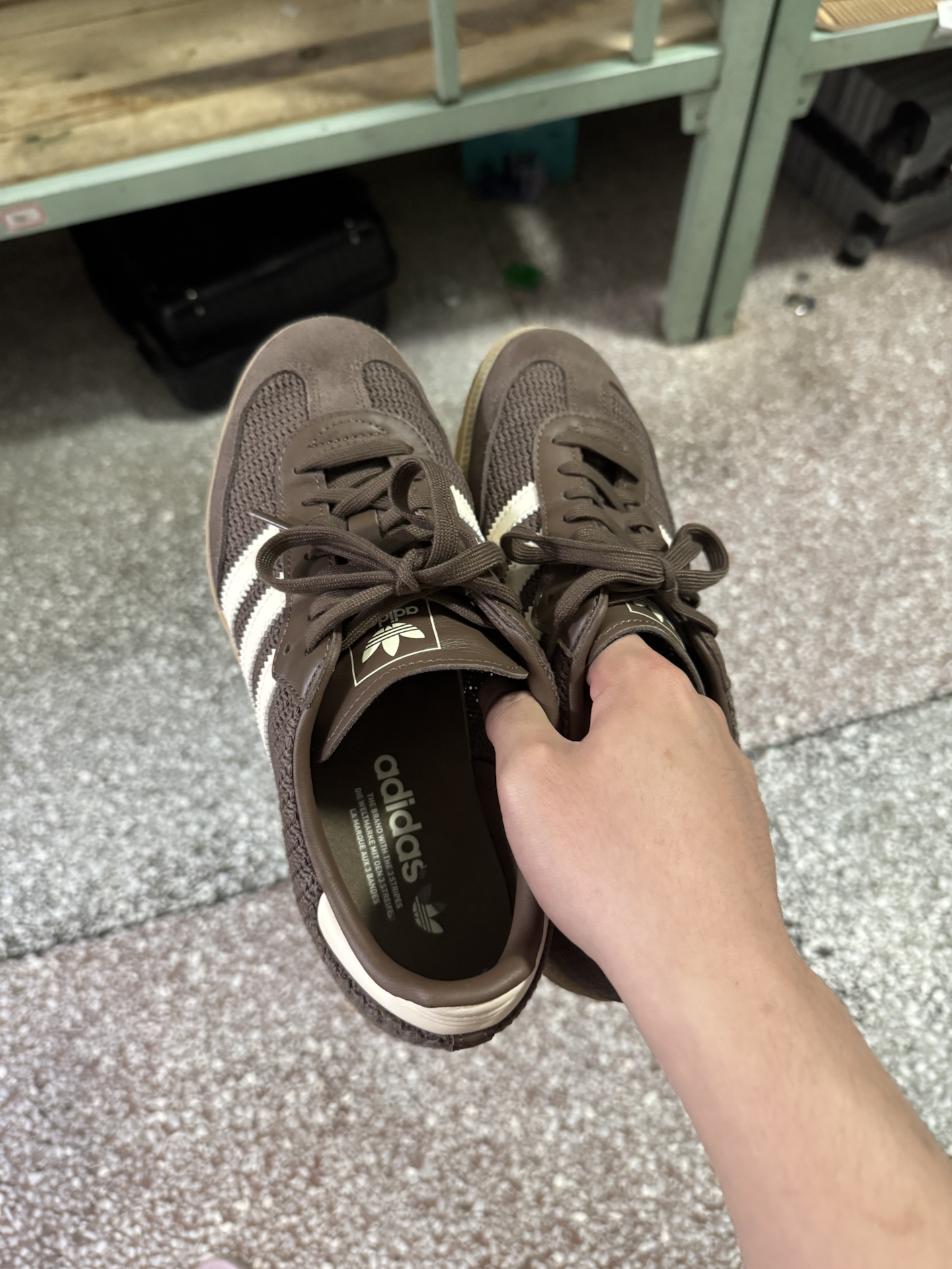 custom review-Adidas Originals SAMBA OG Устойчивые к истиранию низкие скейтборд-кроссовки унисекс коричневые