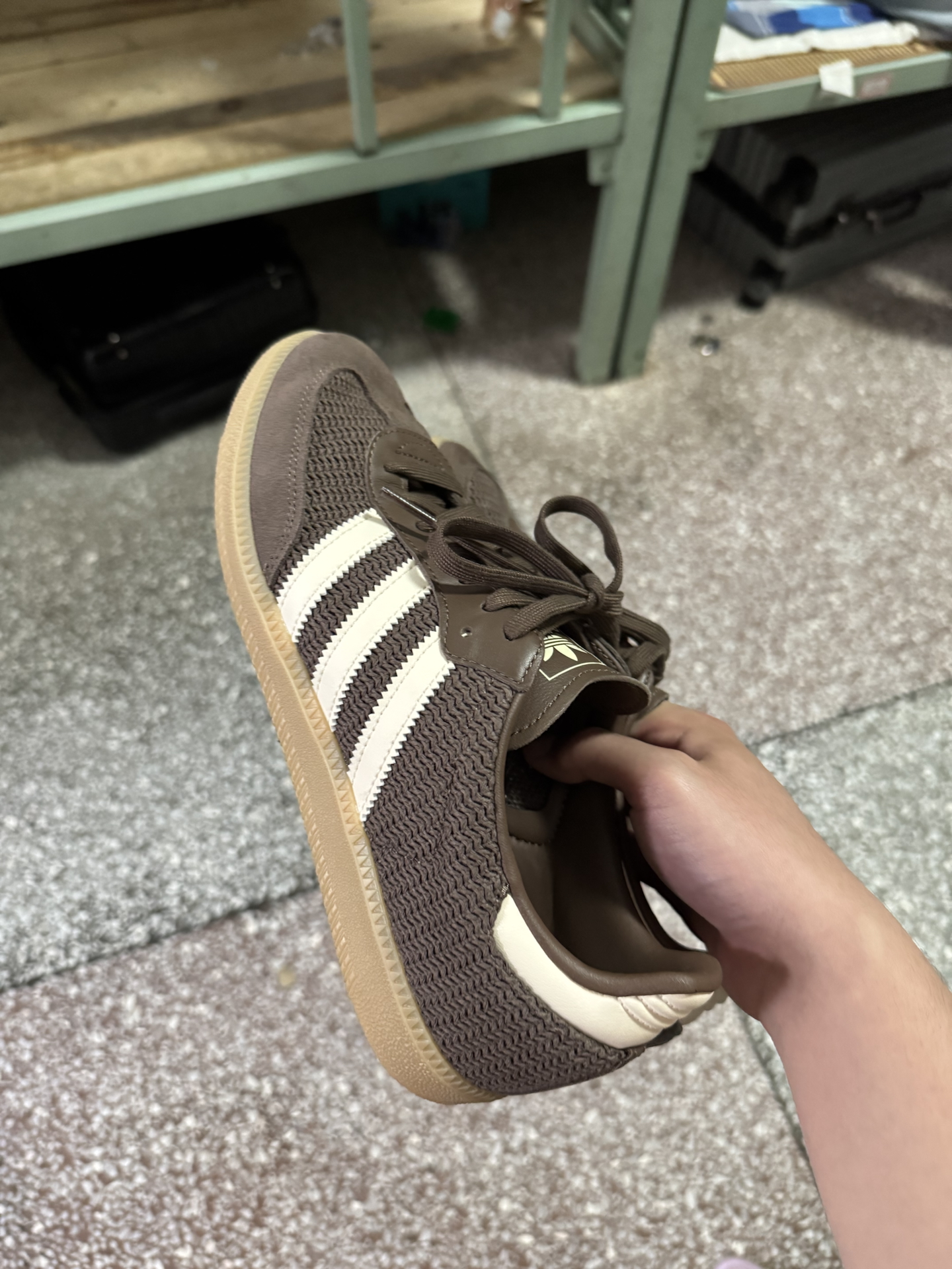 custom review-Adidas Originals SAMBA OG Устойчивые к истиранию низкие скейтборд-кроссовки унисекс коричневые