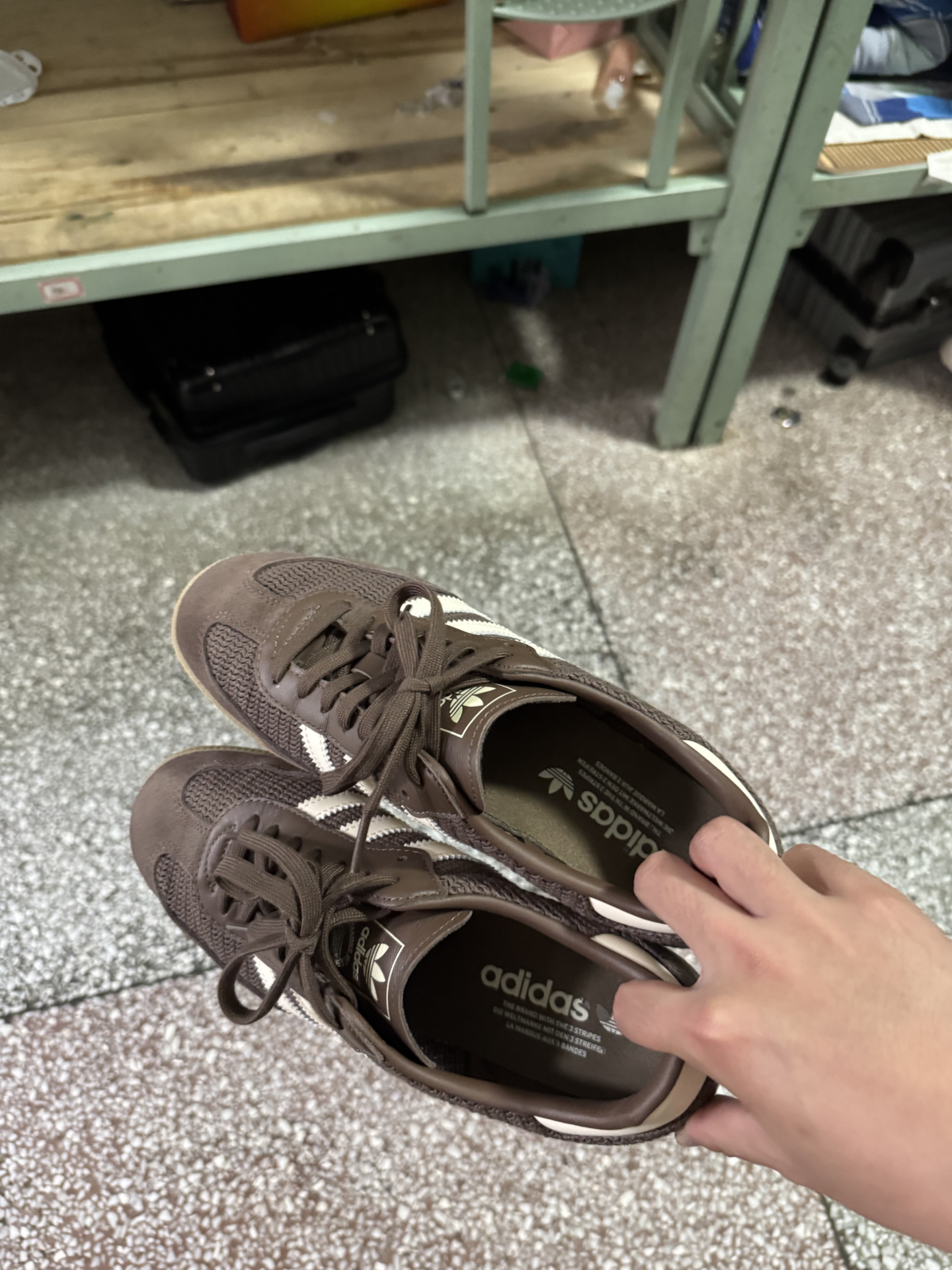 custom review-Adidas Originals SAMBA OG Устойчивые к истиранию низкие скейтборд-кроссовки унисекс коричневые