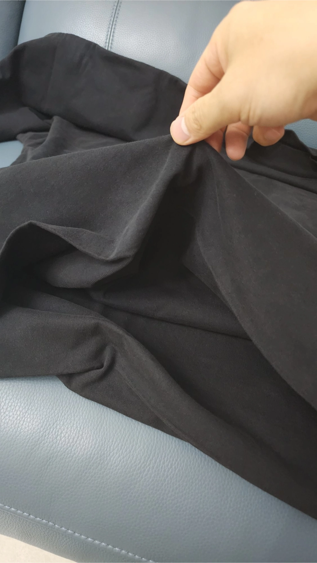 custom review-Yeezy X Gap X Balenciaga Логотип Нет Шовная Футболка Унисекс Черная