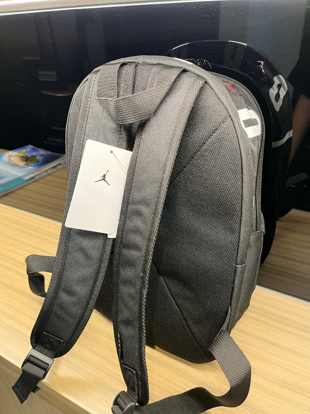 custom review-Джордан Полиэстер Рюкзак Мужской Черный