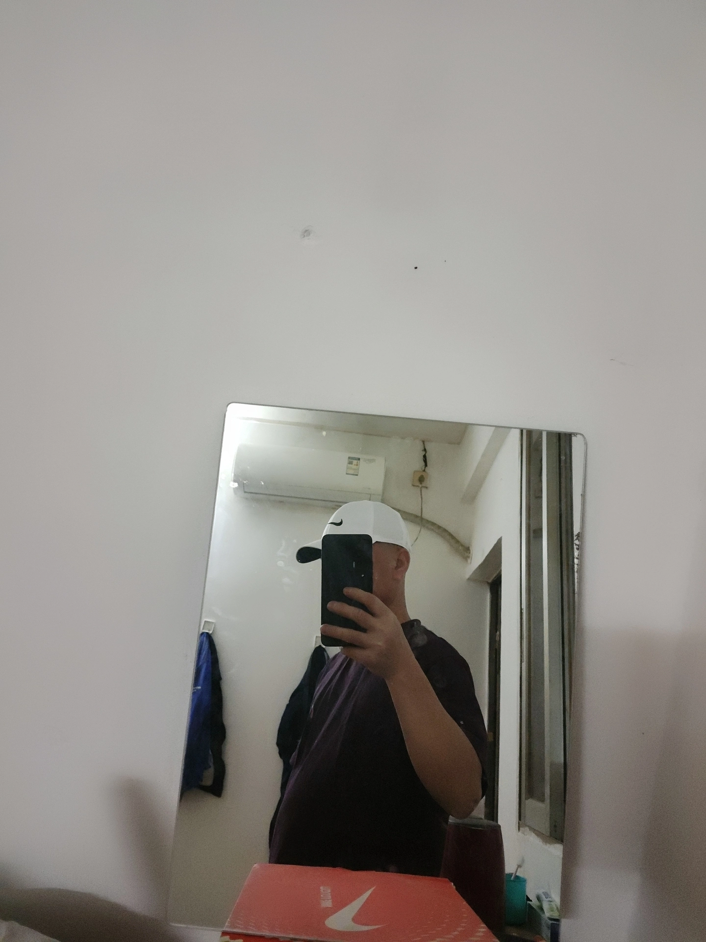 custom review-Nike Полиэстер Кепки Унисекс Белый Черный Логотип