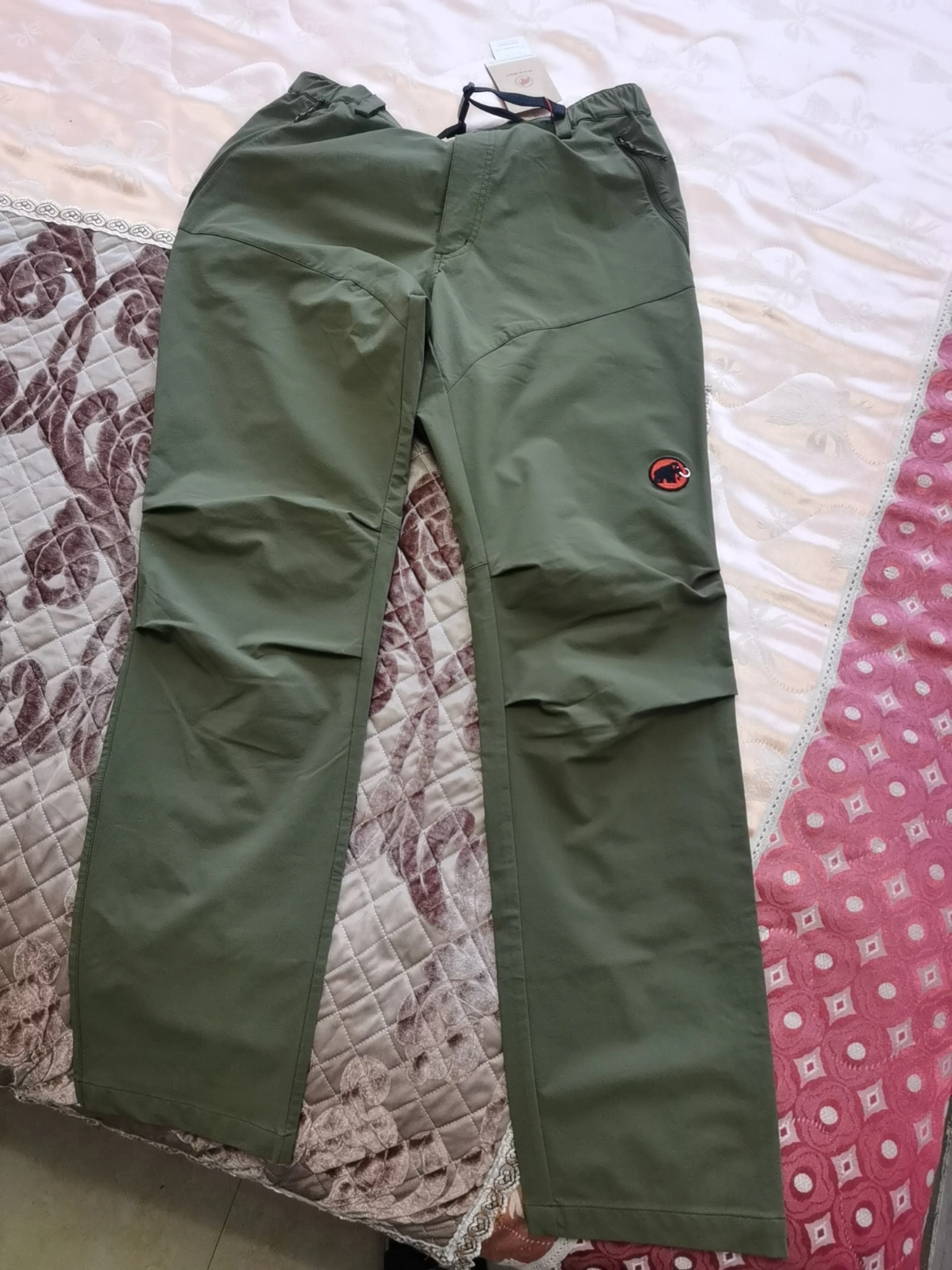 custom review-MAMMUT TREKKERS SOFtech Ветрозащитные брюки AF Азиатская версия Мужские